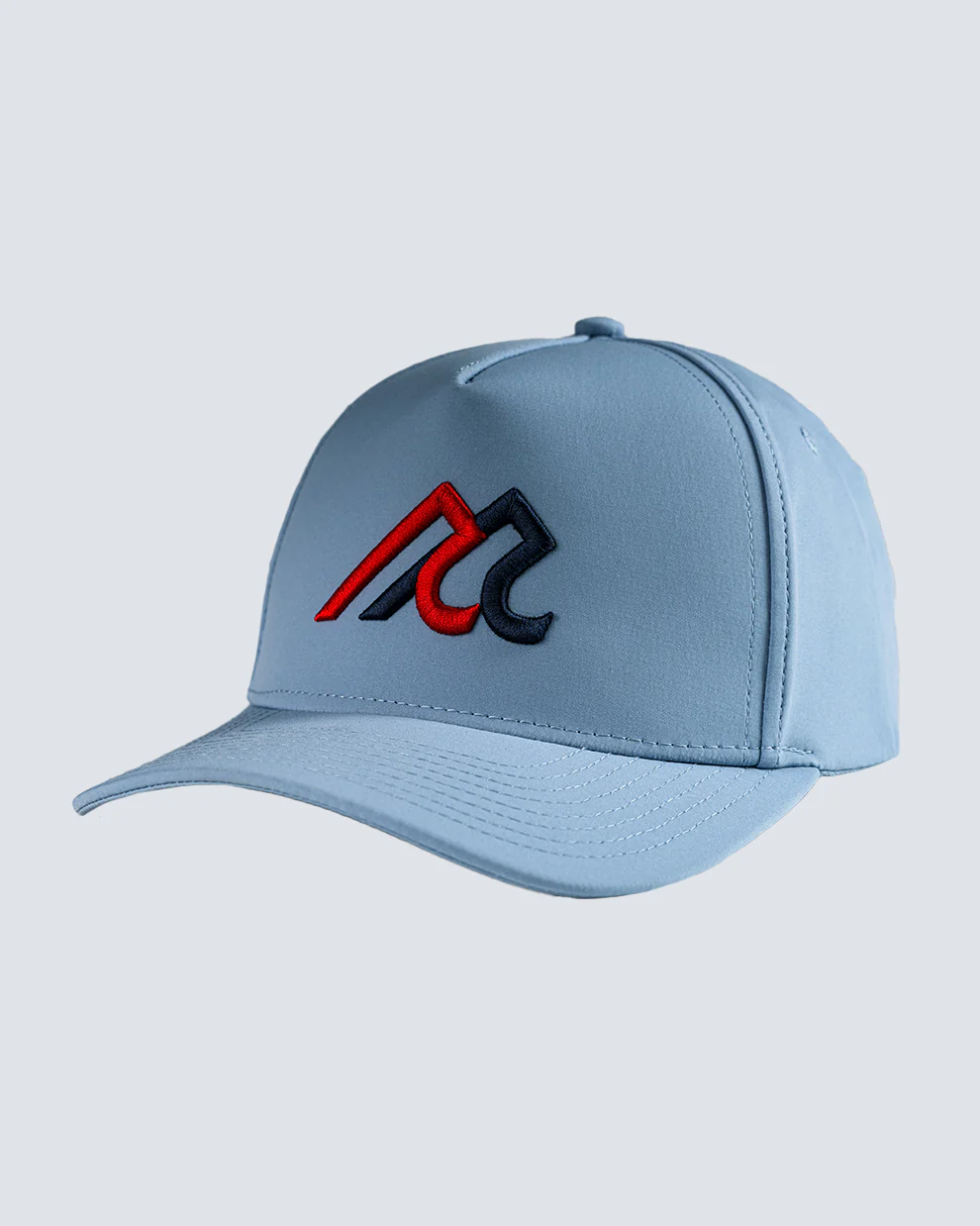 Double R 5 Panel Hat in Blue Horizon