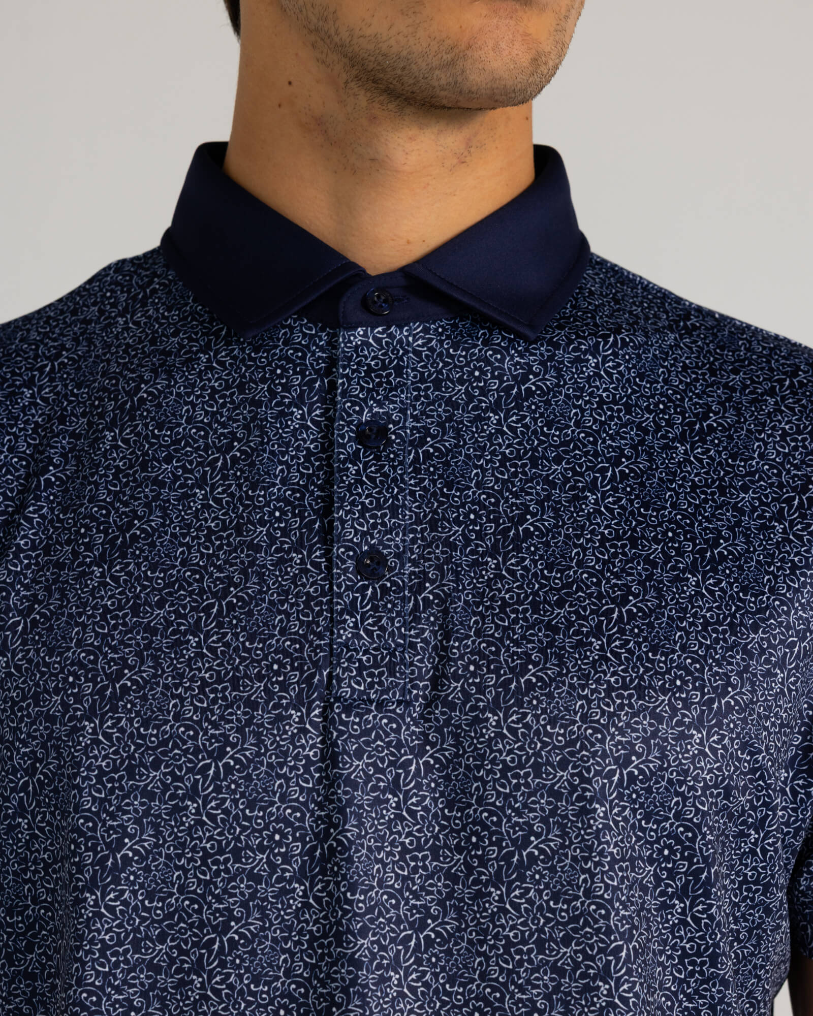 Alma Polo in Midnight Navy - Image 3