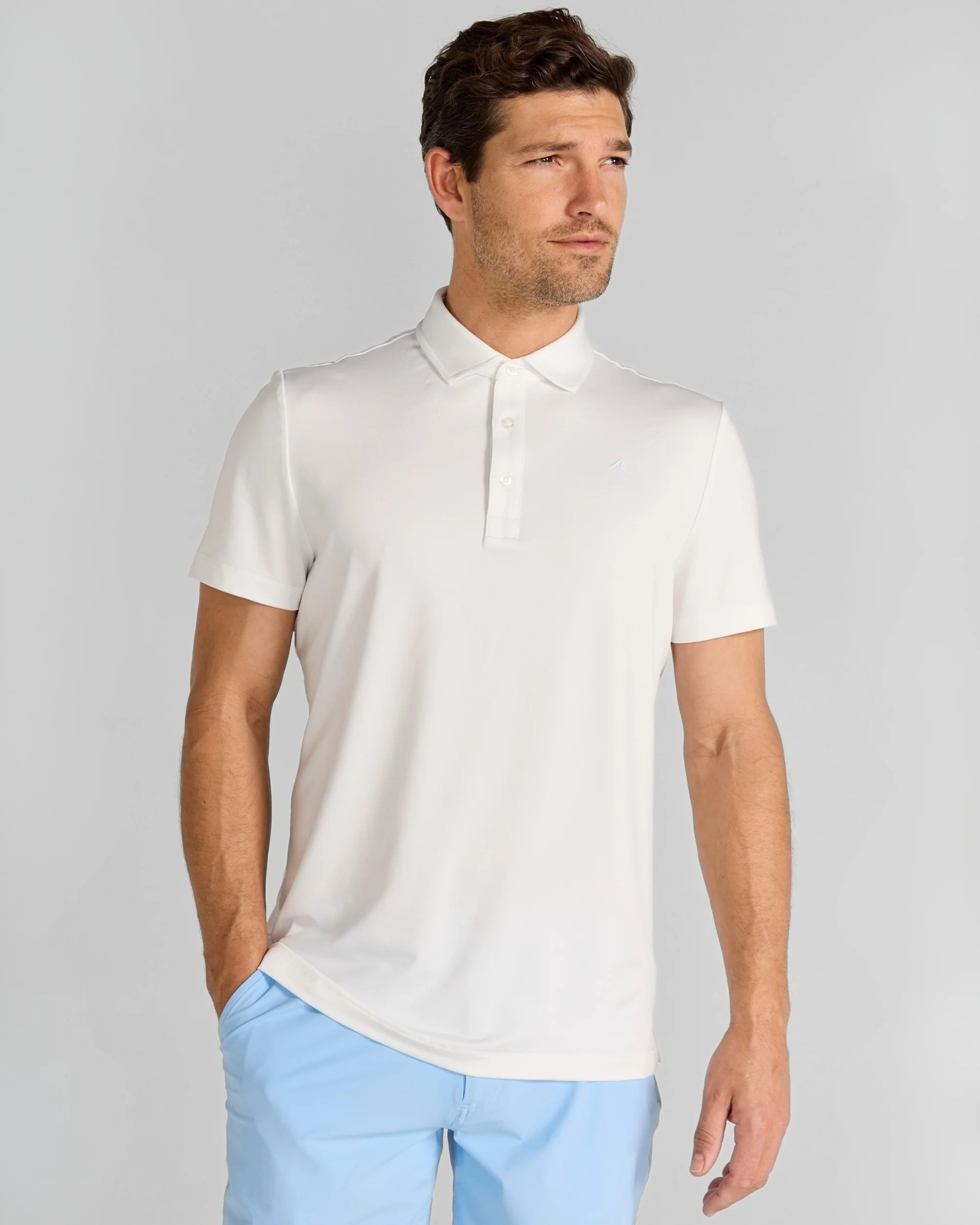 Alpine Polo in Bright White