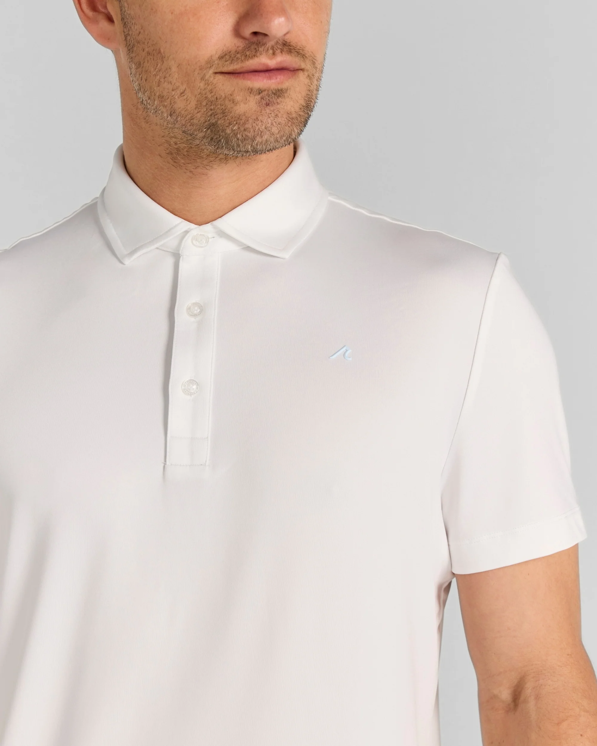 Alpine Polo in Bright White - Image 3