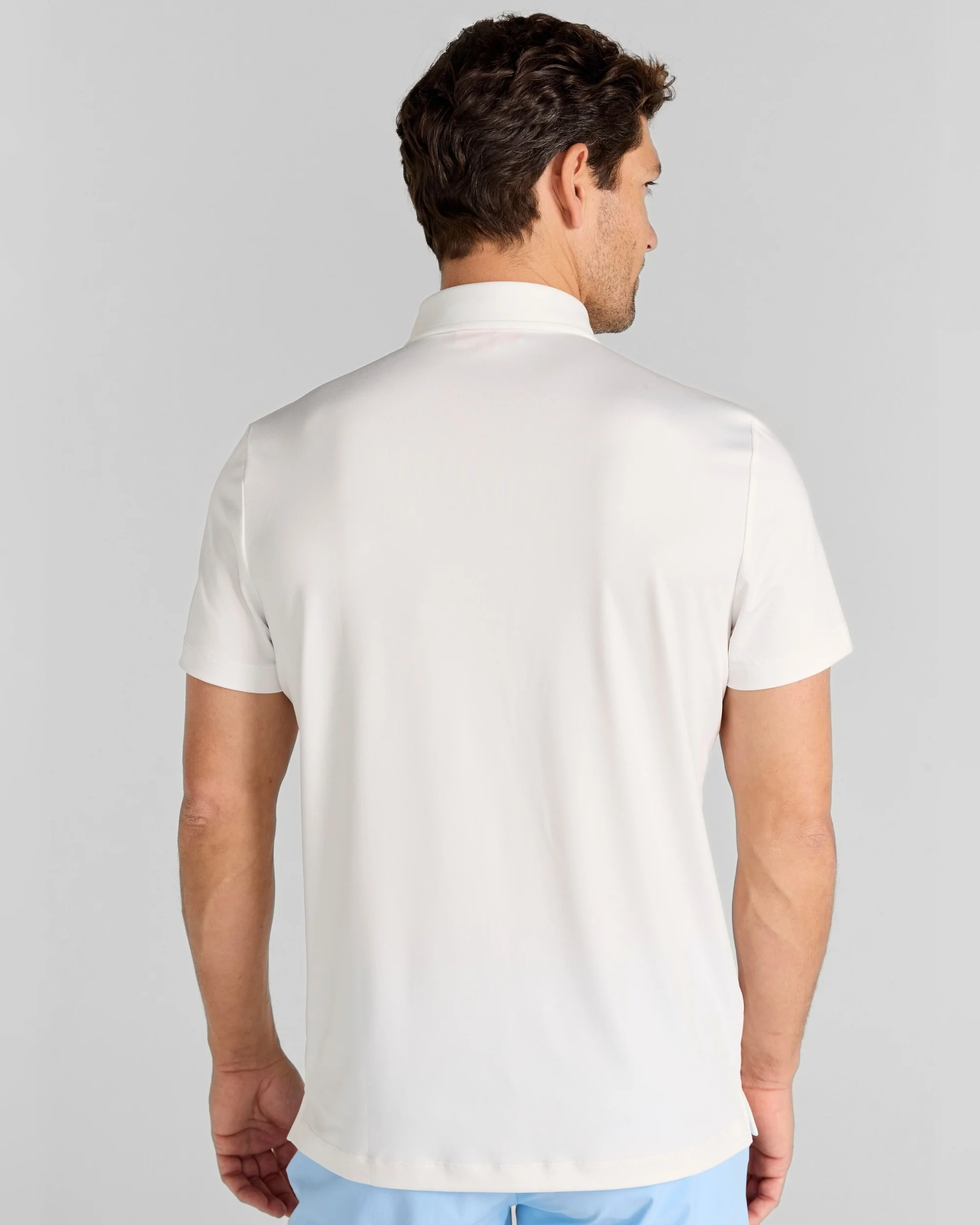 Alpine Polo in Bright White - Image 4