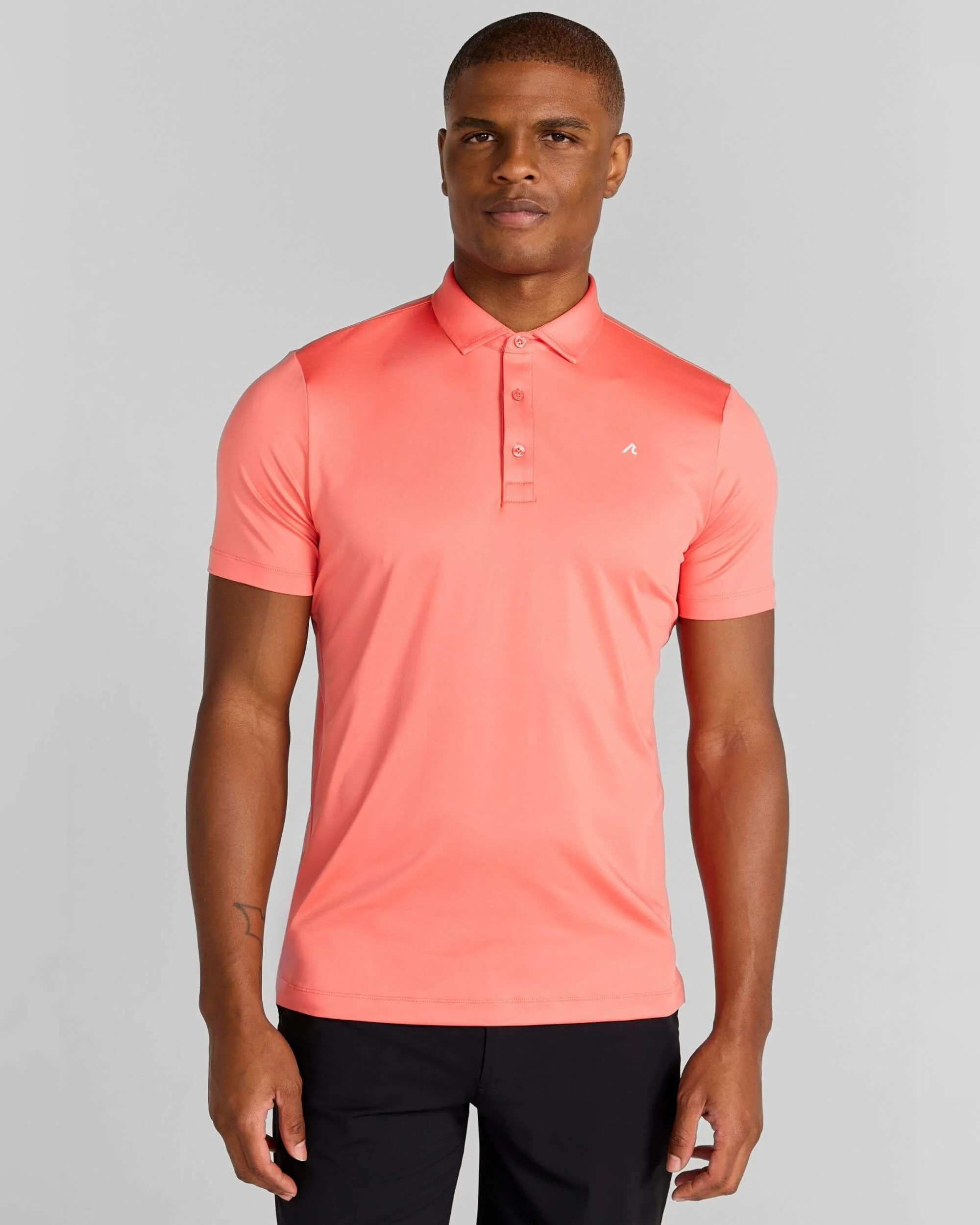 Alpine Polo in Coral