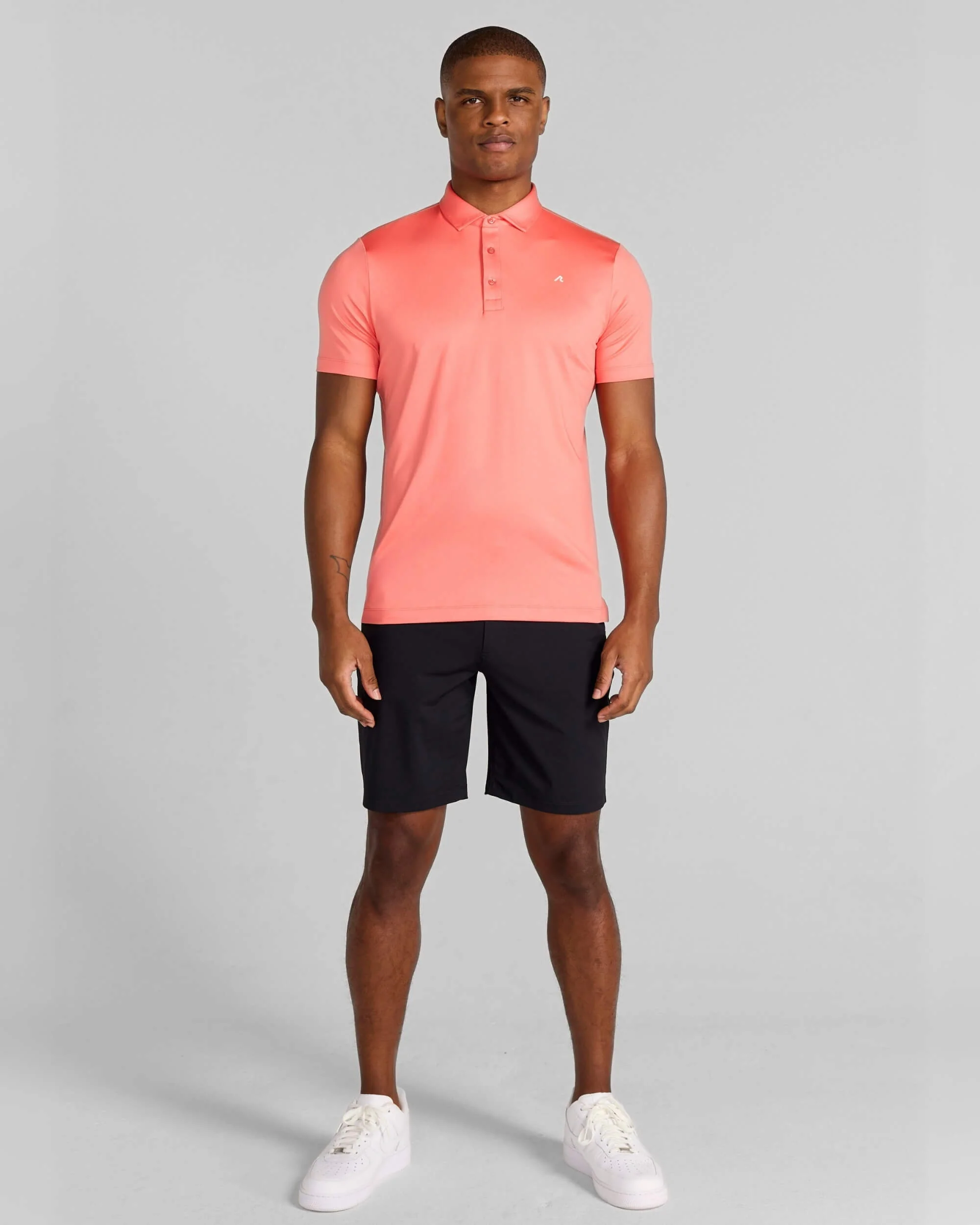 Alpine Polo in Coral - Image 2