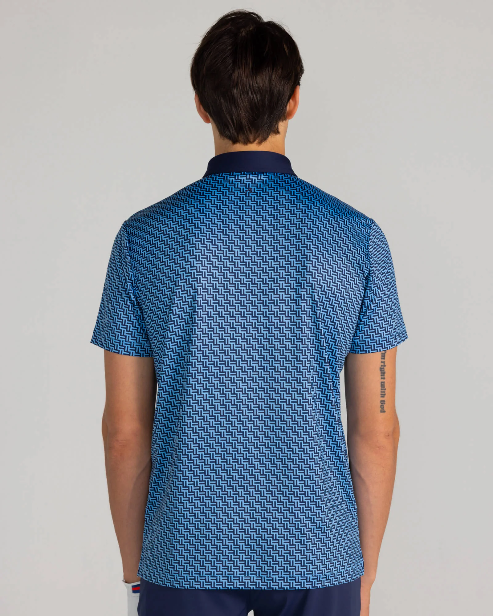 Basalt Polo in Midnight Navy - Image 4
