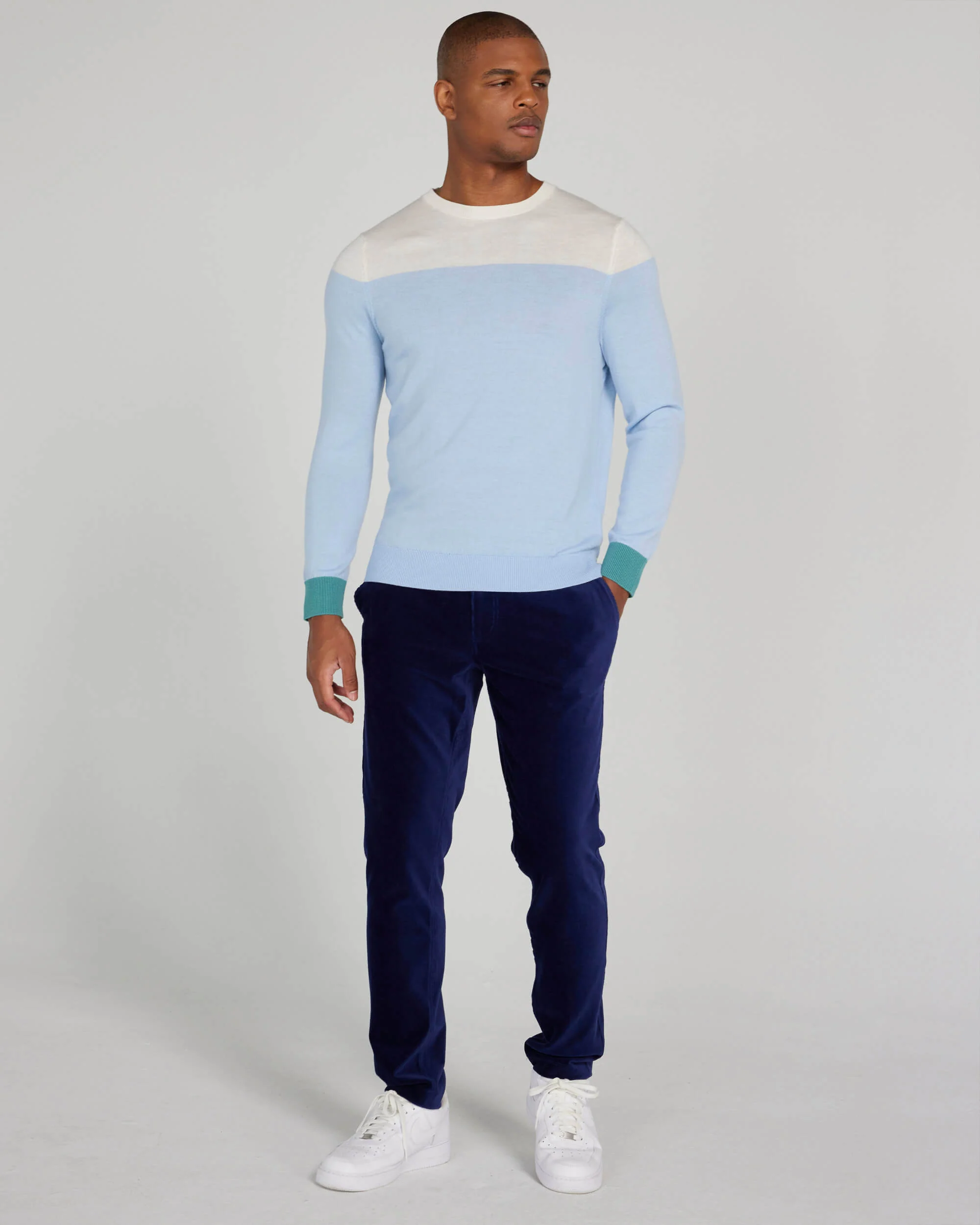 Boynton Sweater in Atmosphere - Image 2