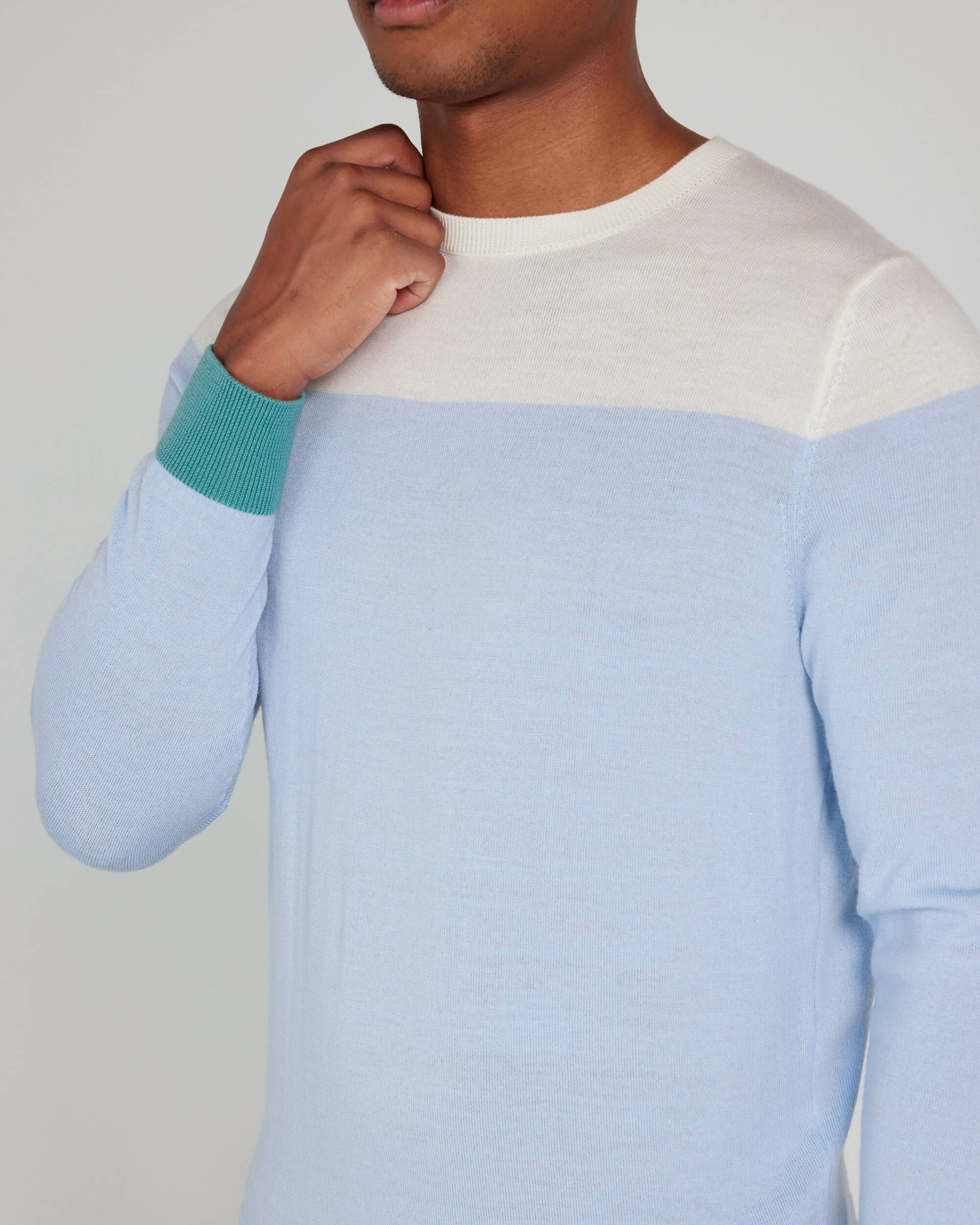 Boynton Sweater in Atmosphere - Image 3