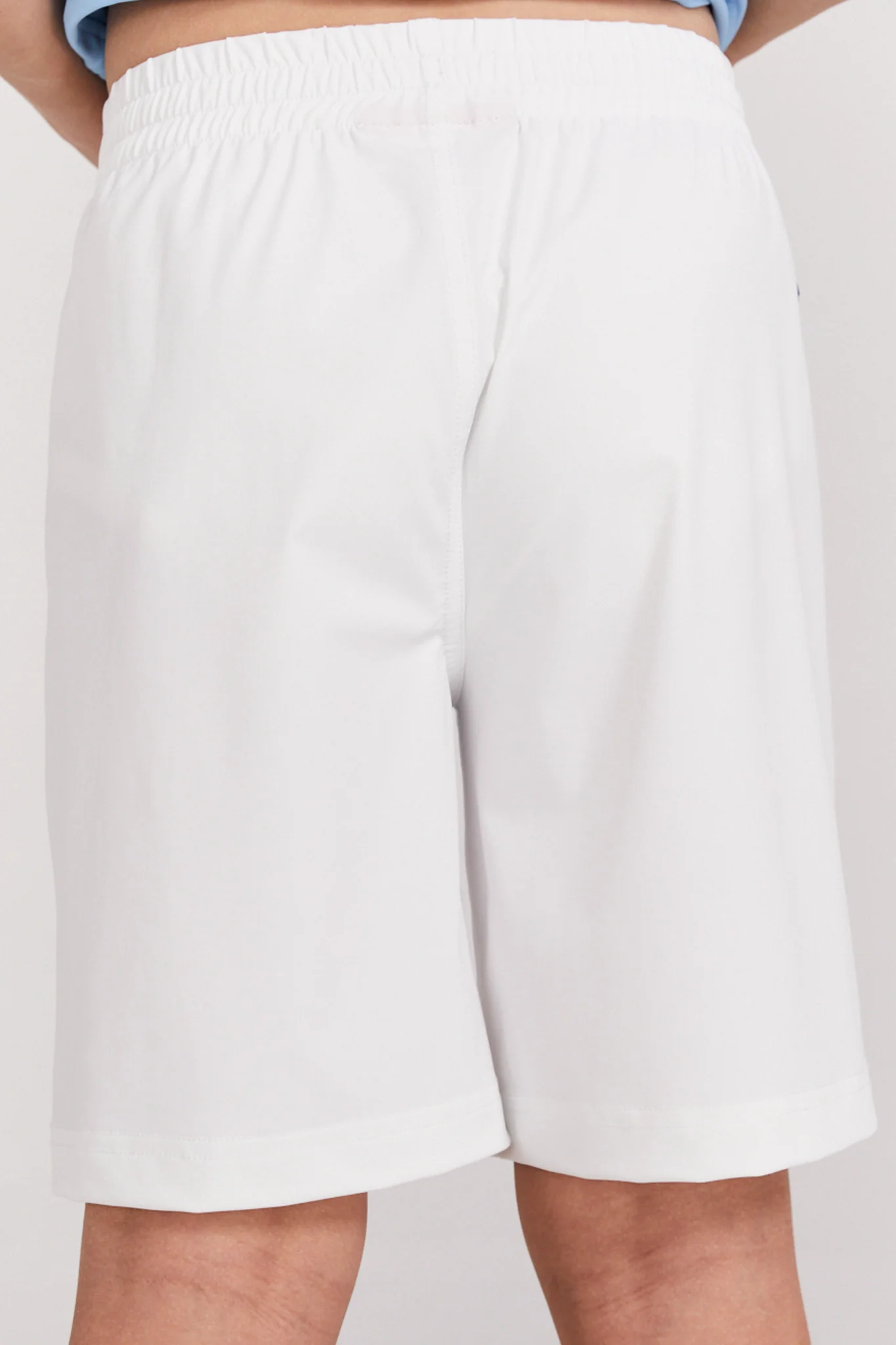 Boys Byron Short in Bright White - Image 3