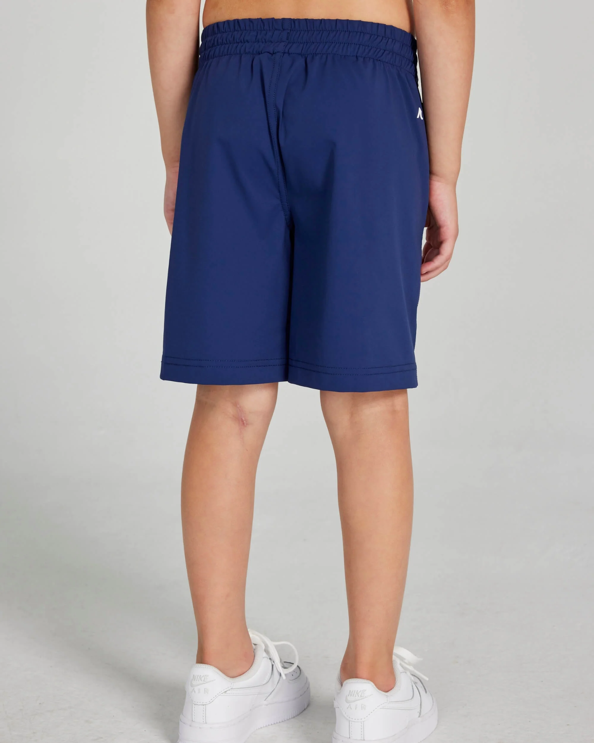 Boys Byron Short in Navy - Image 4