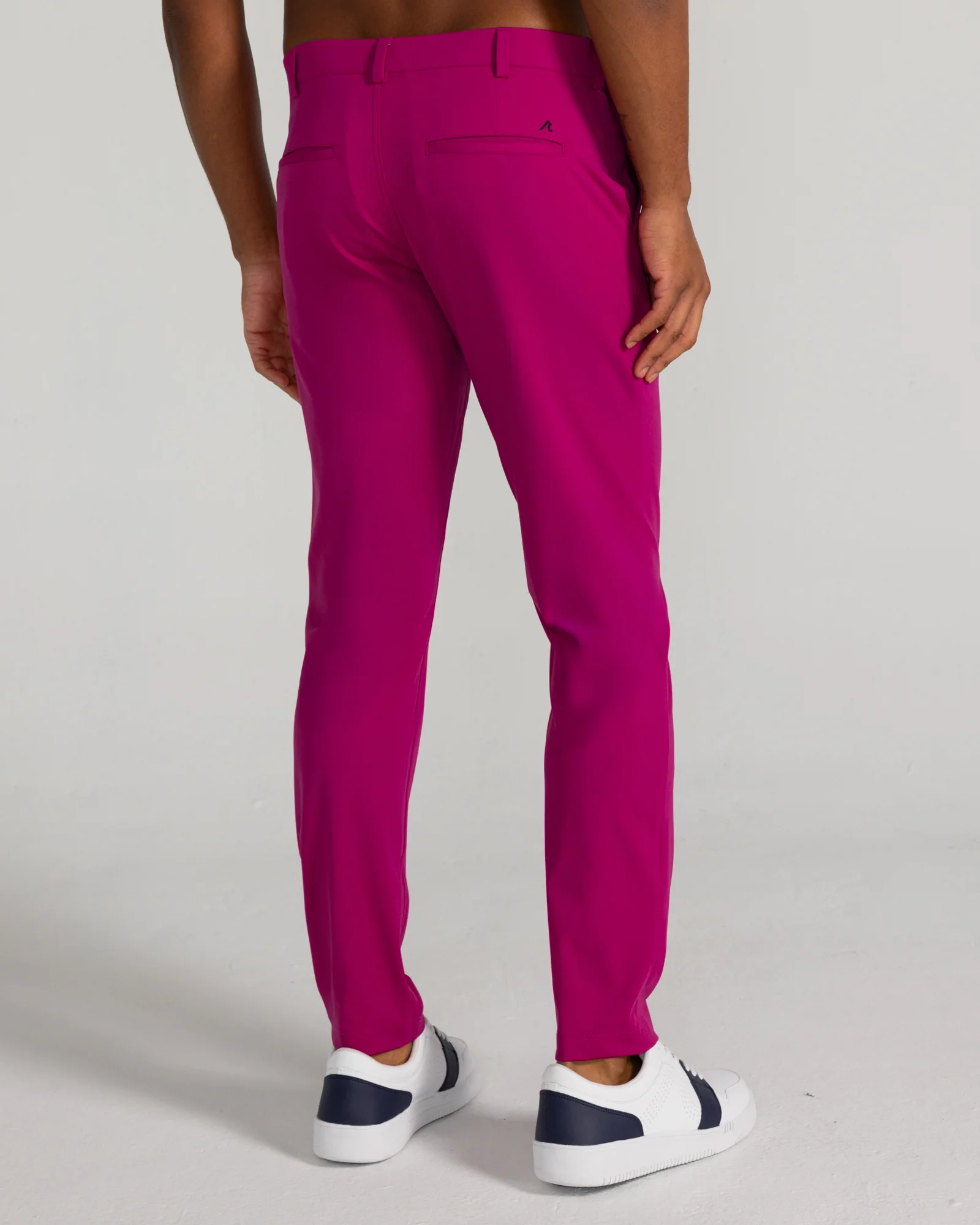 Bradley Pull-On Trouser in Bordeaux - Image 4