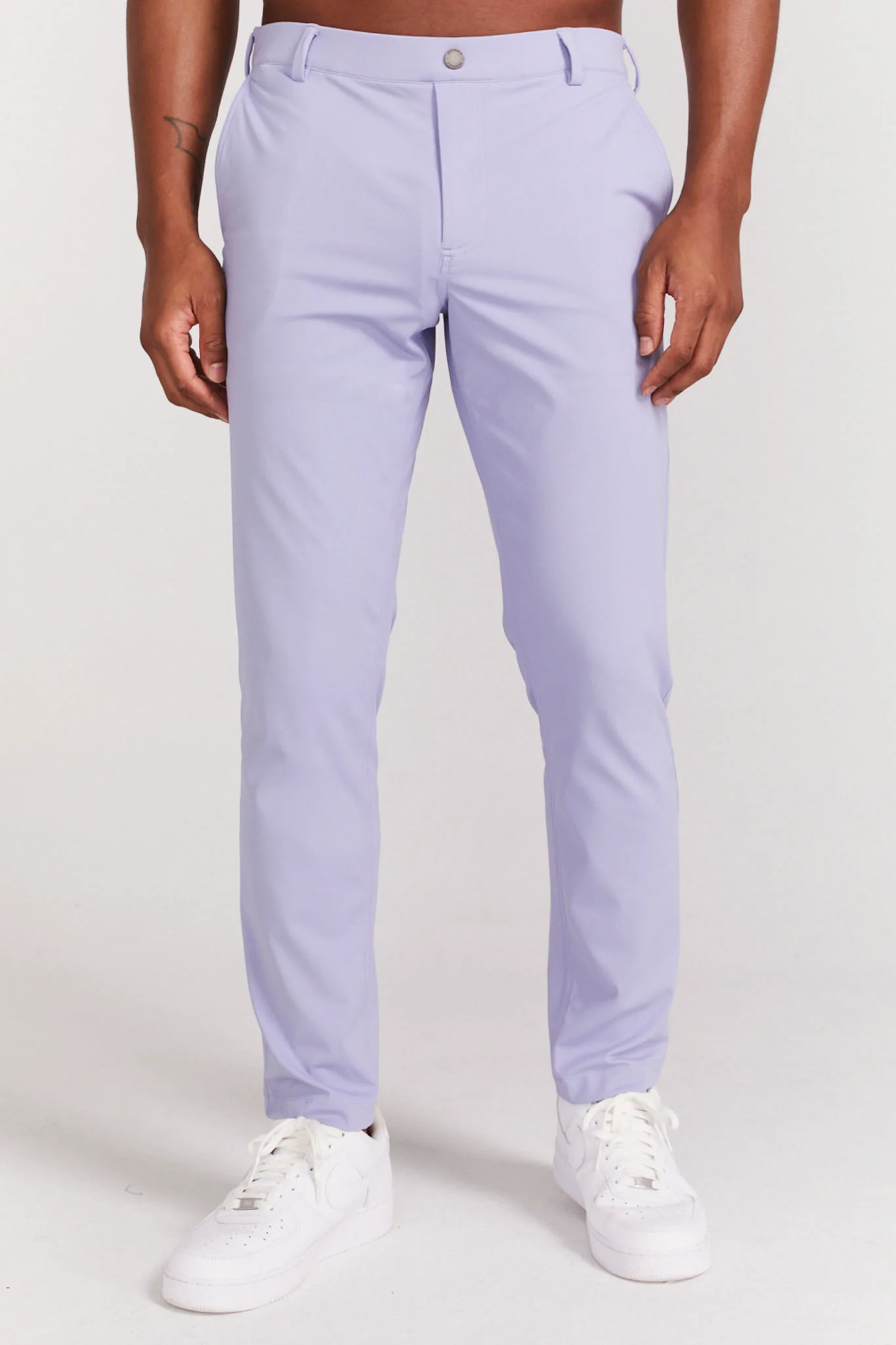 Bradley Pull-On Trouser in Purple Impression - Image 3