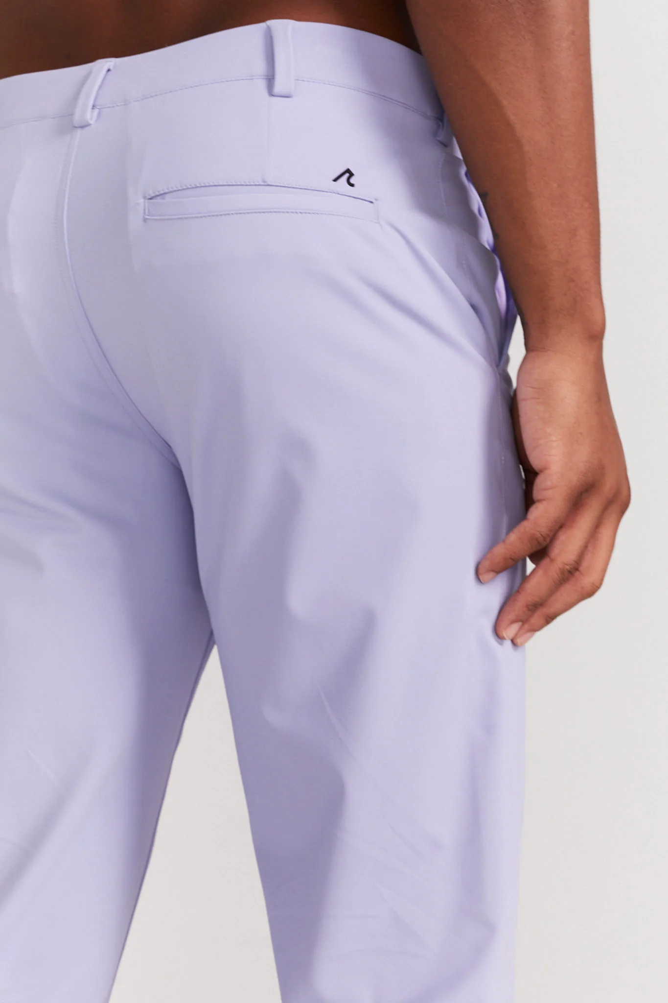 Bradley Pull-On Trouser in Purple Impression - Image 4