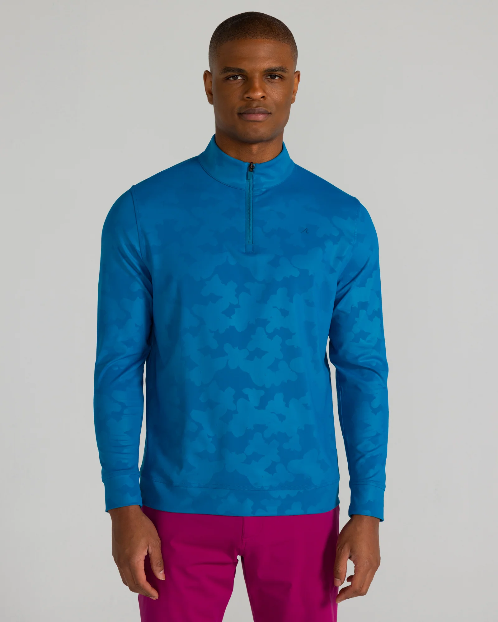 Bronson Quarter Zip in Seaport