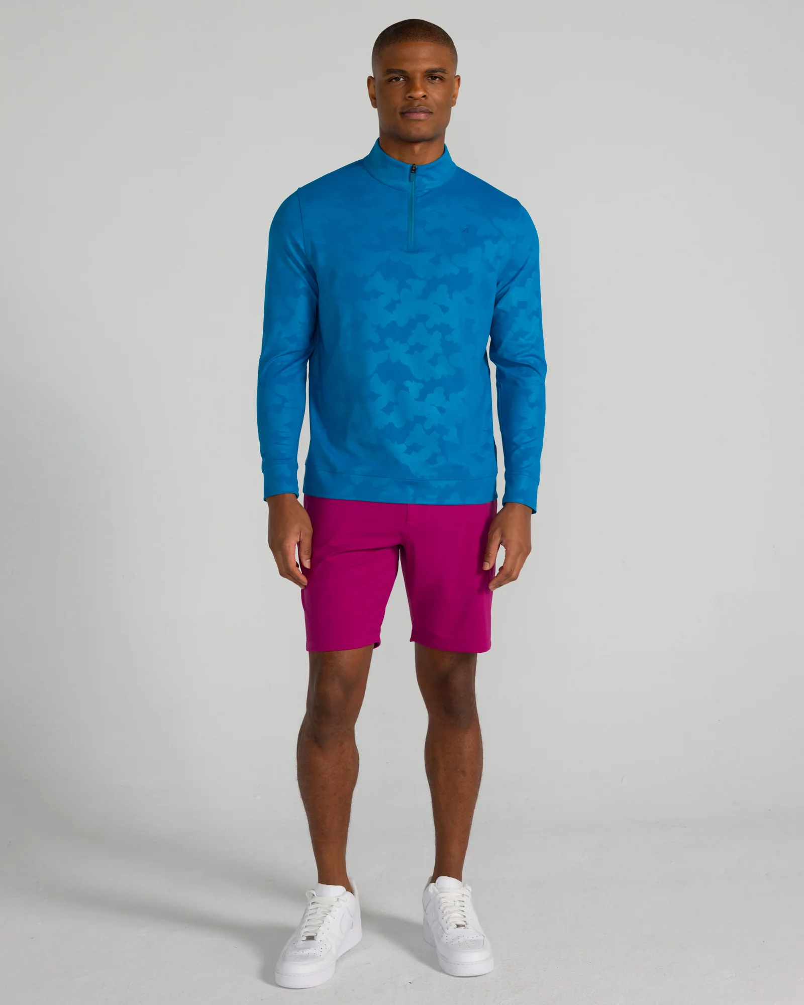 Bronson Quarter Zip in Seaport - Image 2