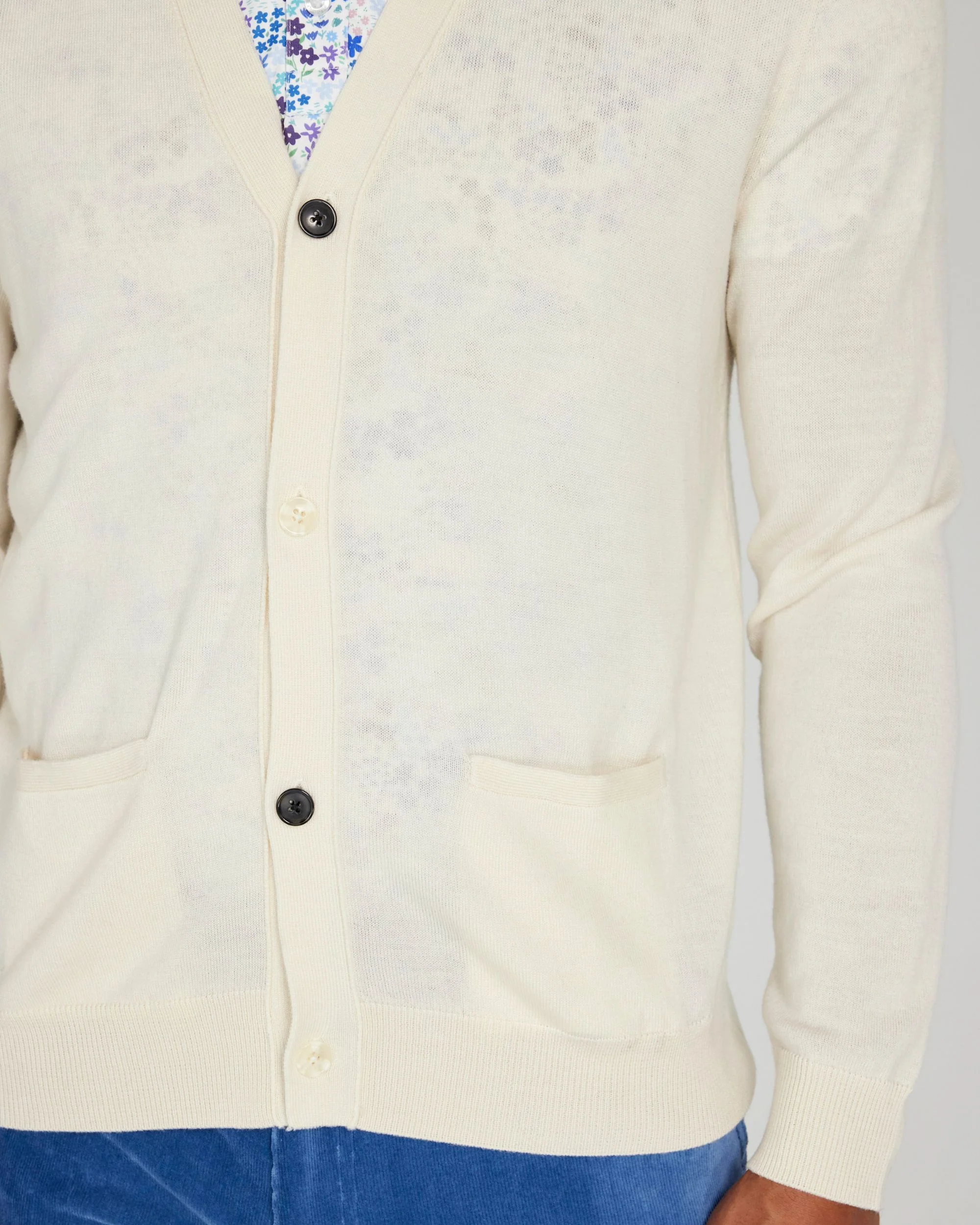 Budlow Cardigan in Oat - Image 3