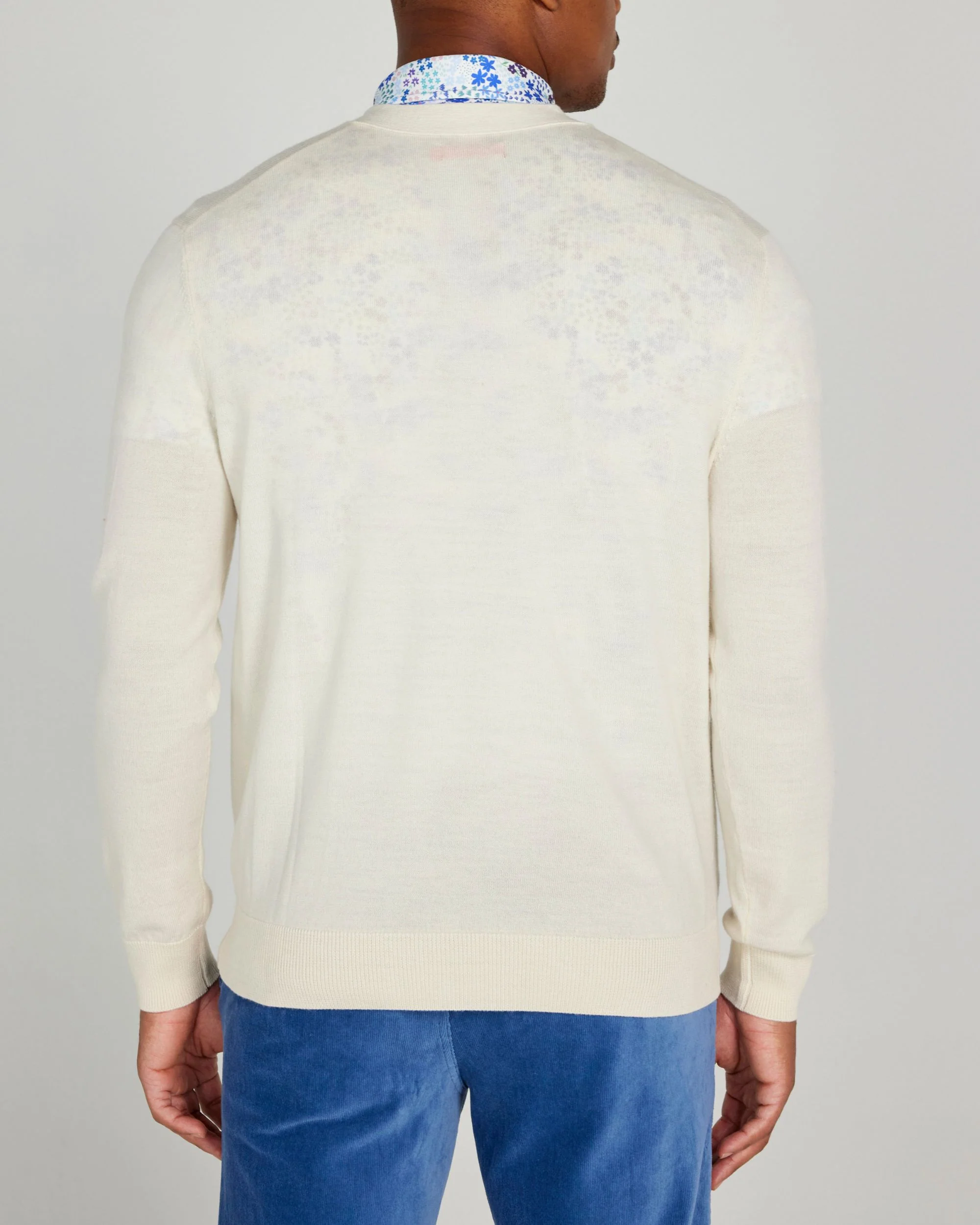 Budlow Cardigan in Oat - Image 4