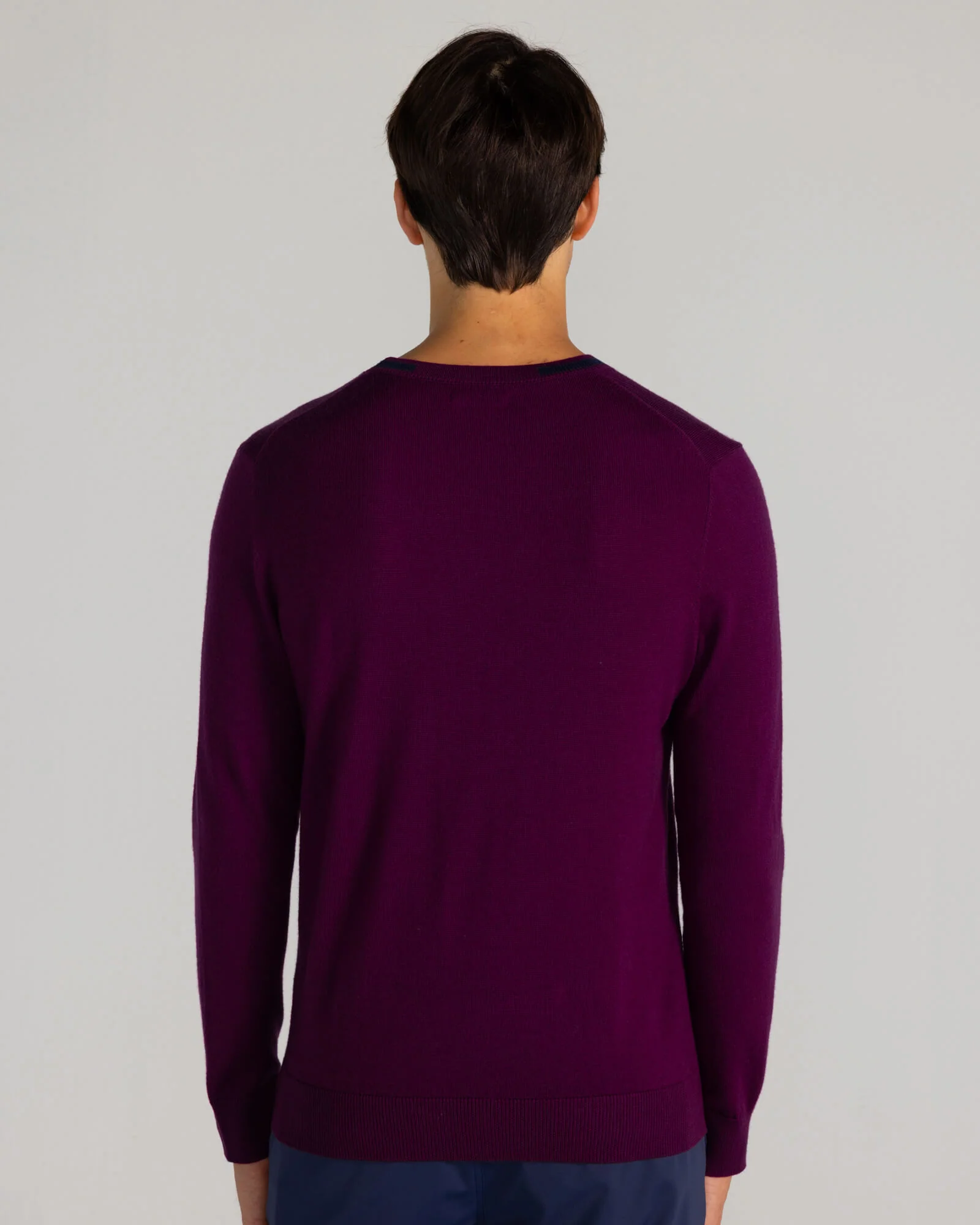 Byers Sweater in Bordeaux - Image 4