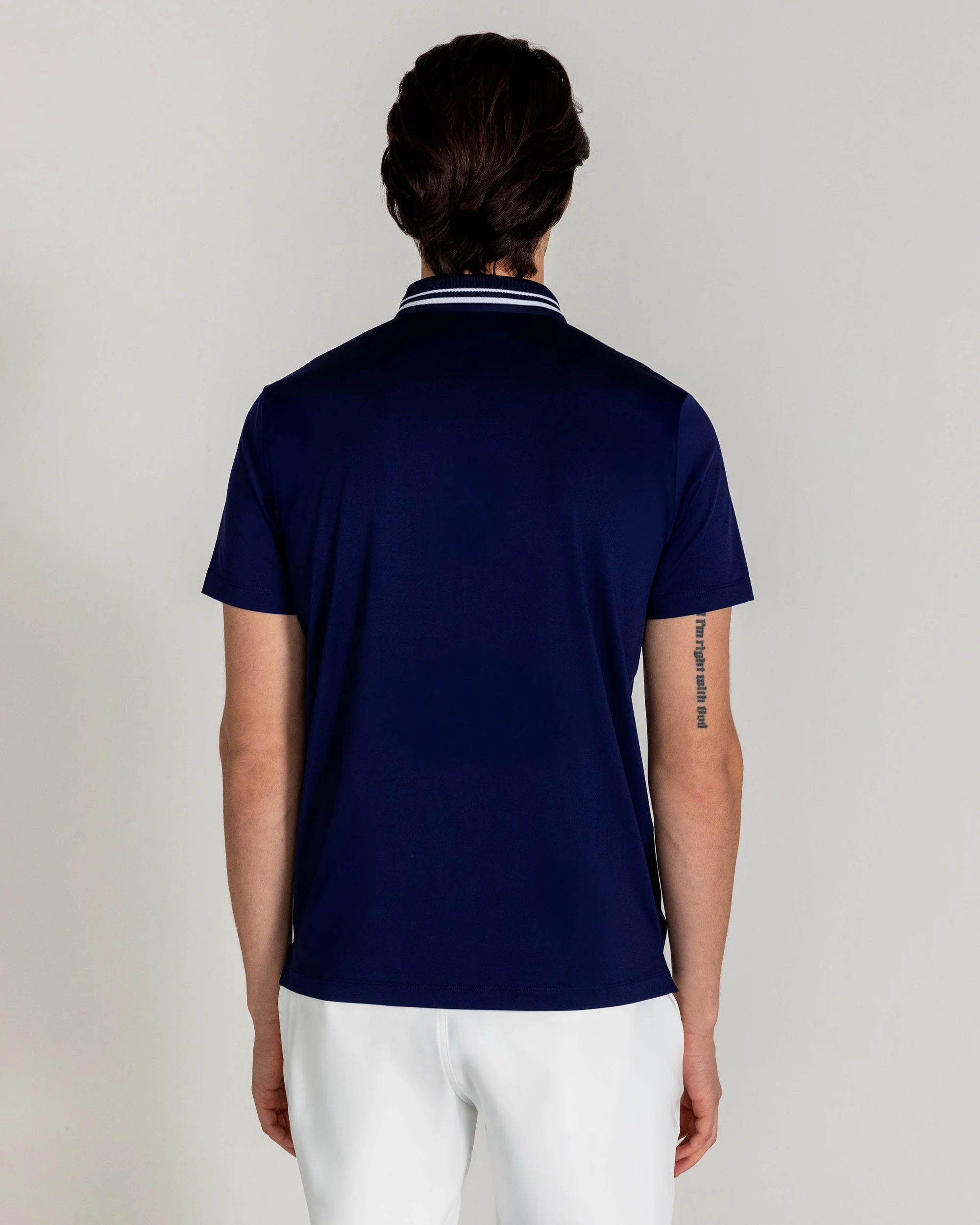 Cadman Polo in Midnight Navy - Image 4