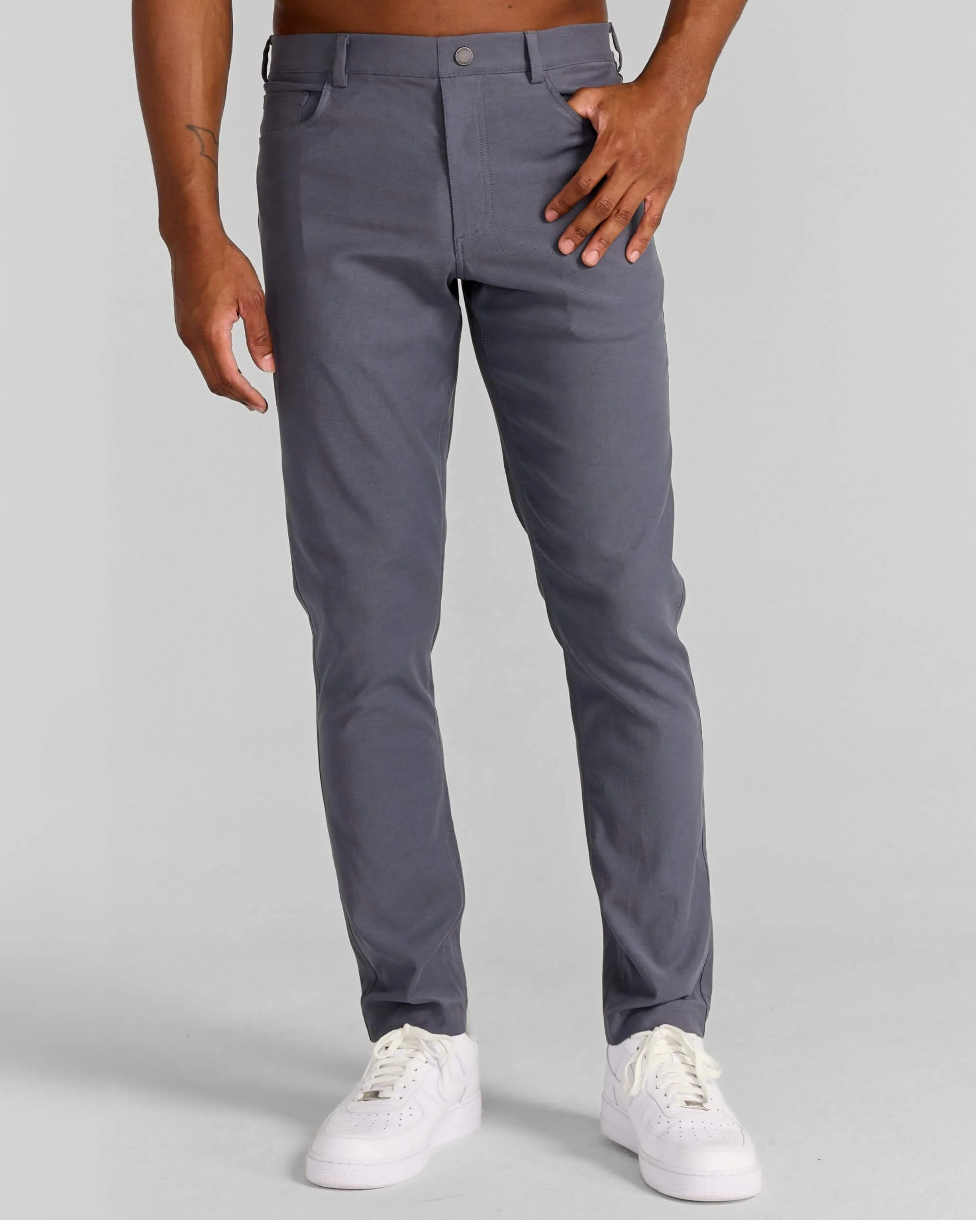 Calvin Pull-On Chino in Ocean