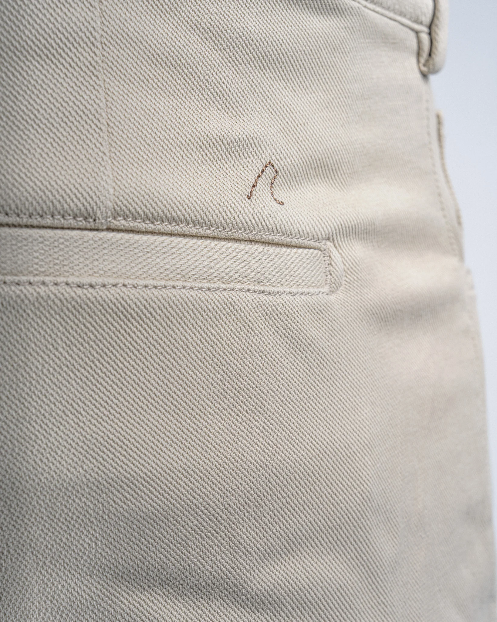 Calvin Pull-On Chino in Stone - Image 4