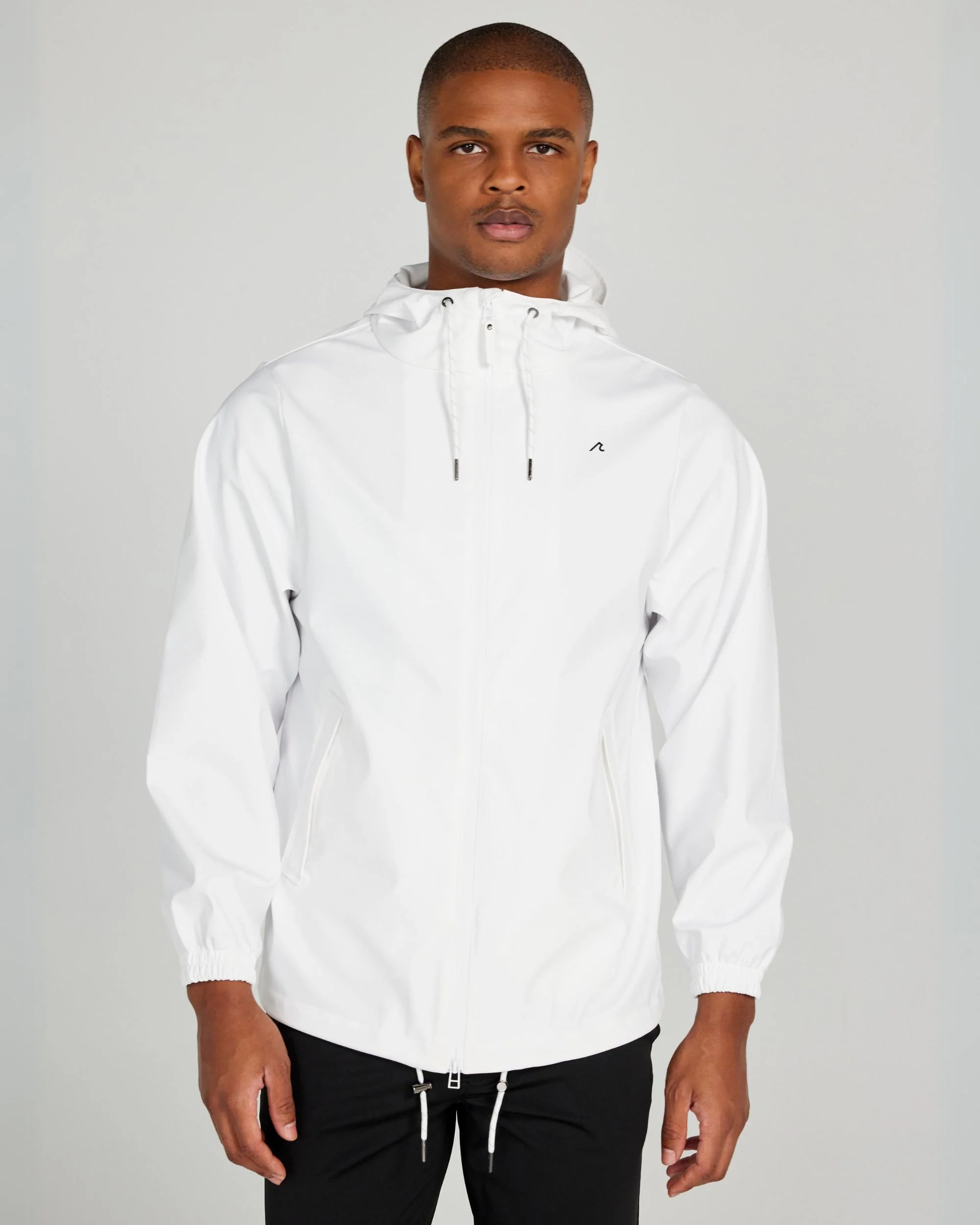 Cloud Raincoat in Bright White