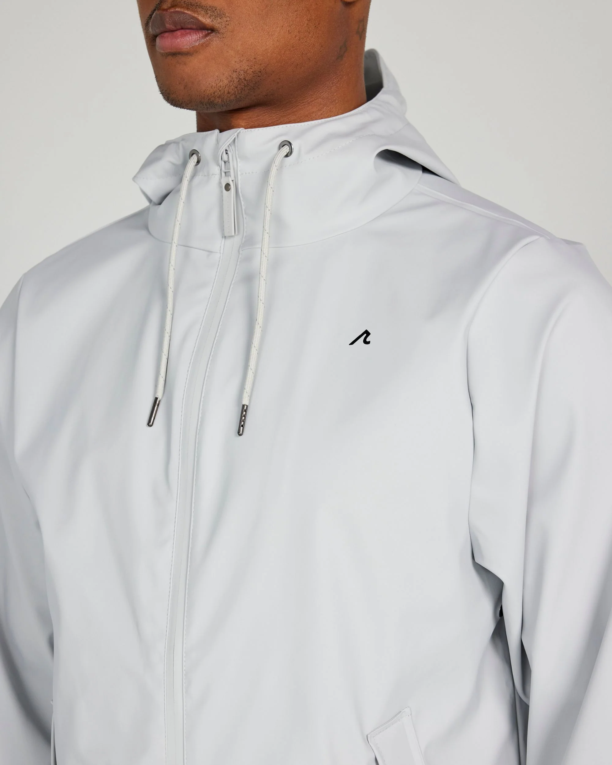 Cloud Raincoat in Glacier Gray - Image 2