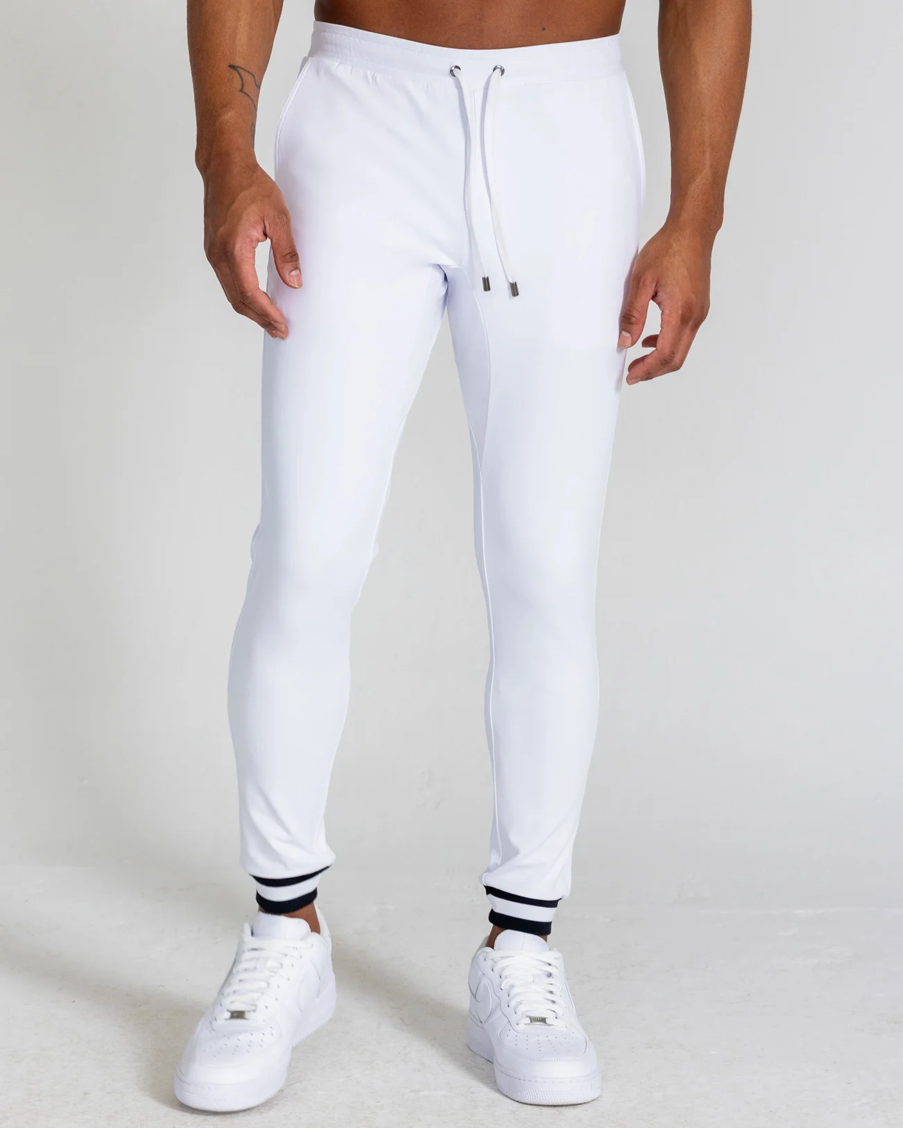 Coleman Jogger in Bright White
