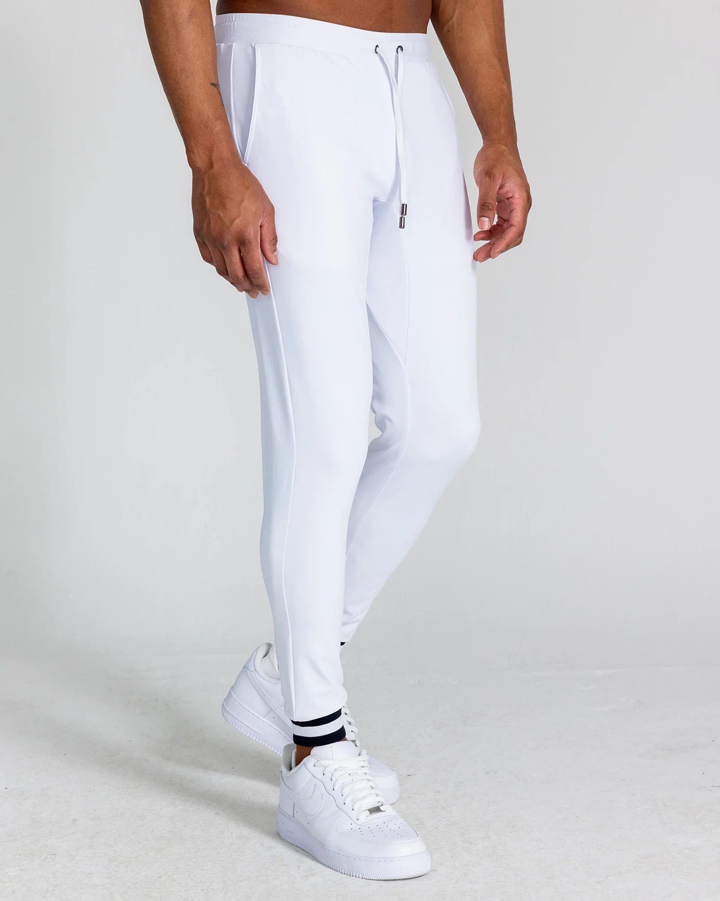 Coleman Jogger in Bright White - Image 3