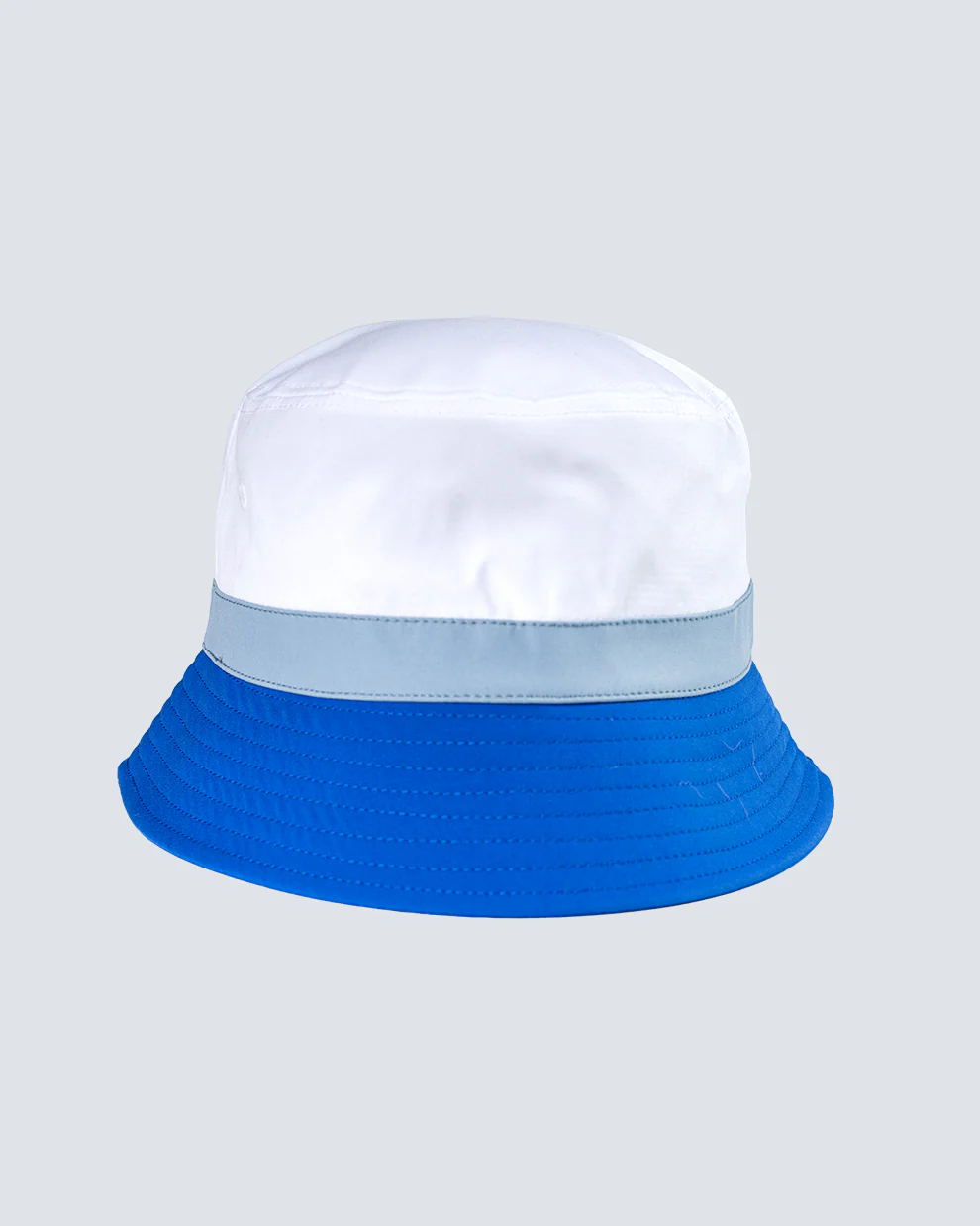 Colorblocked Bucket Hat in Bright White Multi - Image 2