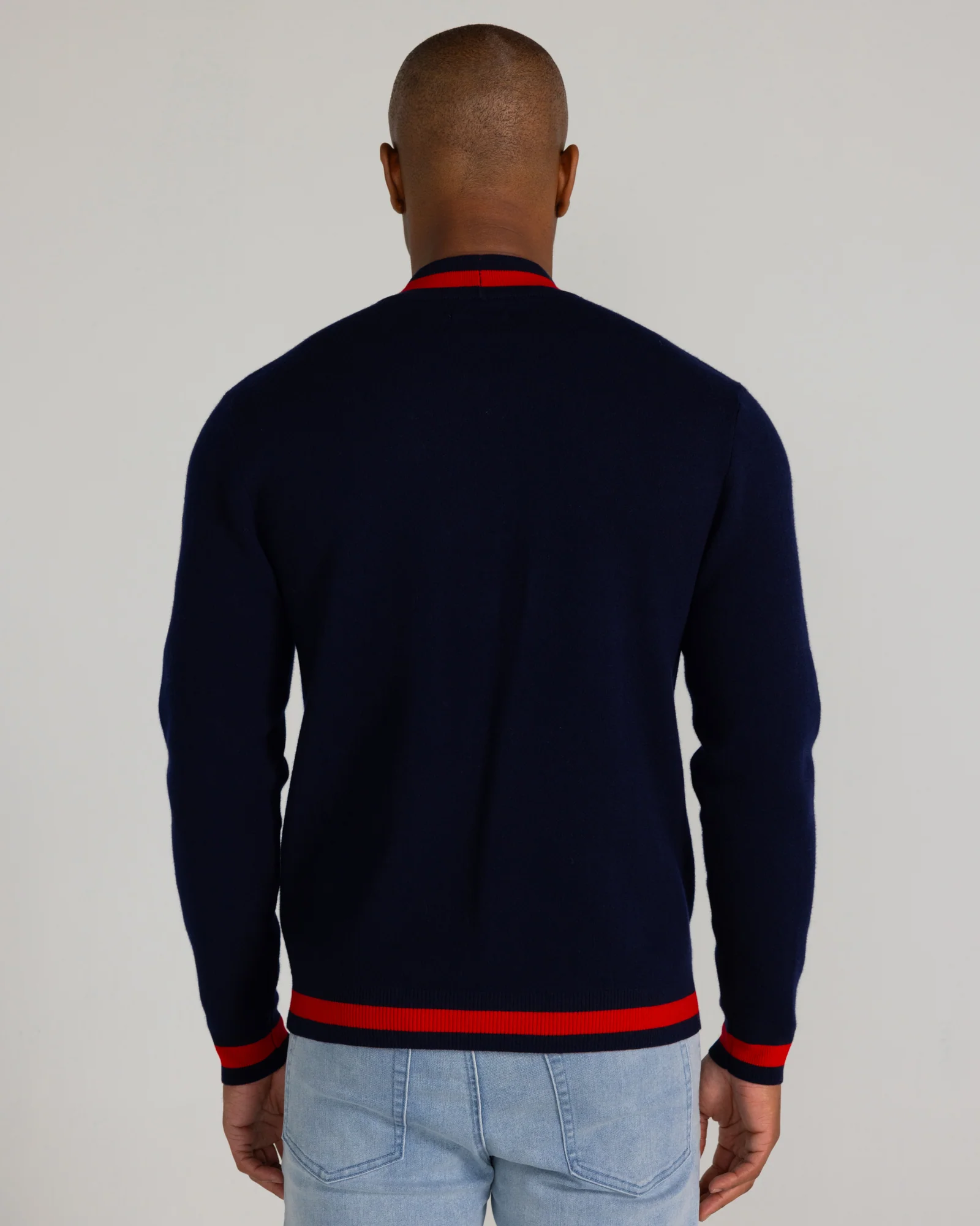Crestwell Bomber in Midnight Navy - Image 4