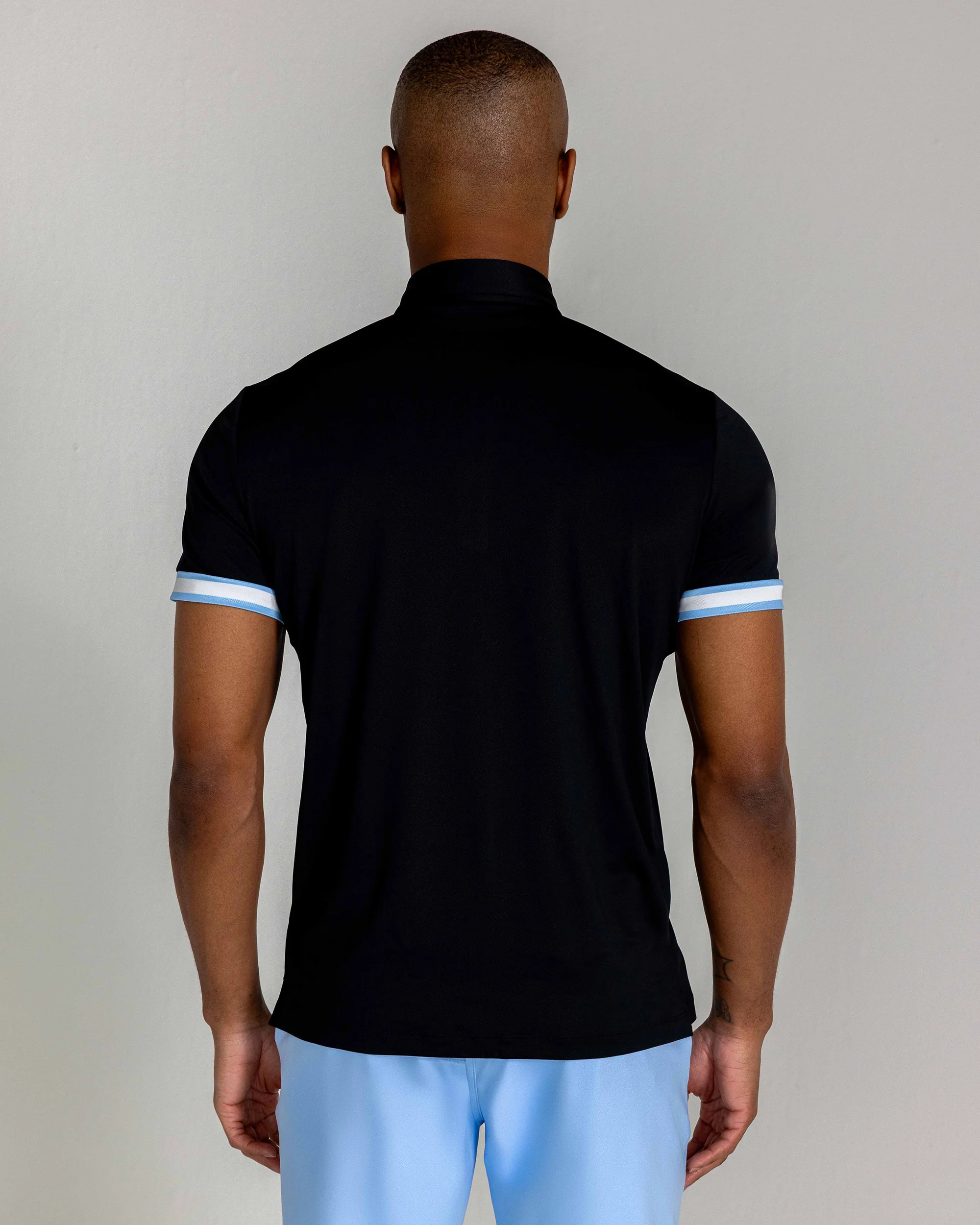 Cromac Pique Polo in Tuxedo - Image 4