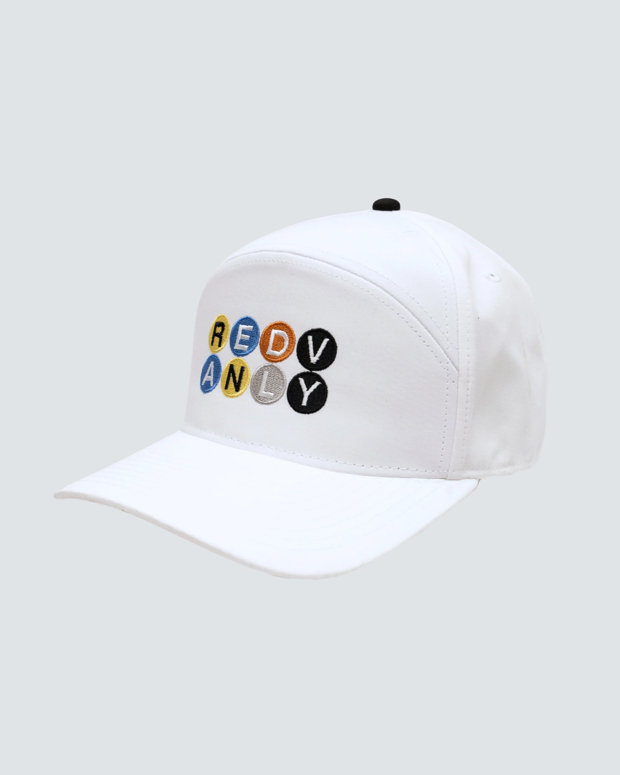 REDVANLY Subway Crossbar Hat in White