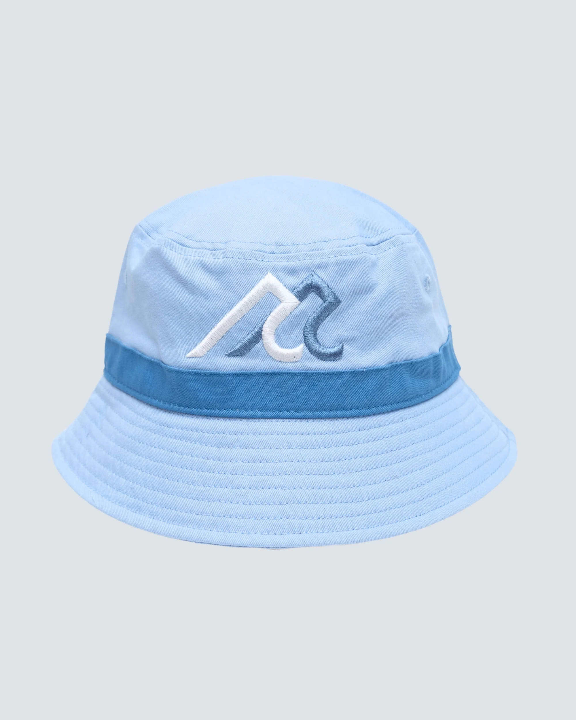 Double R Bucket Hat in Sky Blue