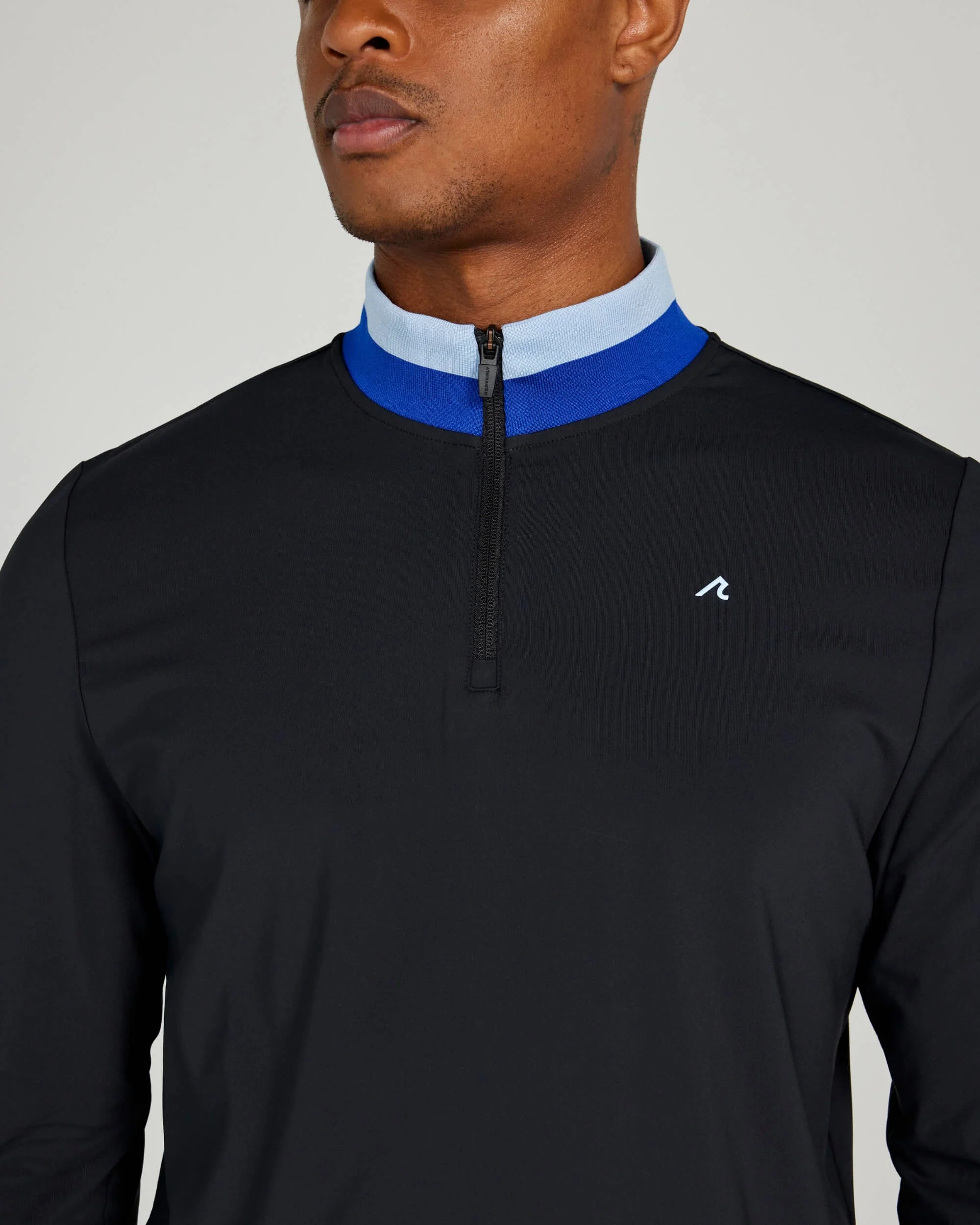 Dunham Quarter Zip in Tuxedo - Image 3