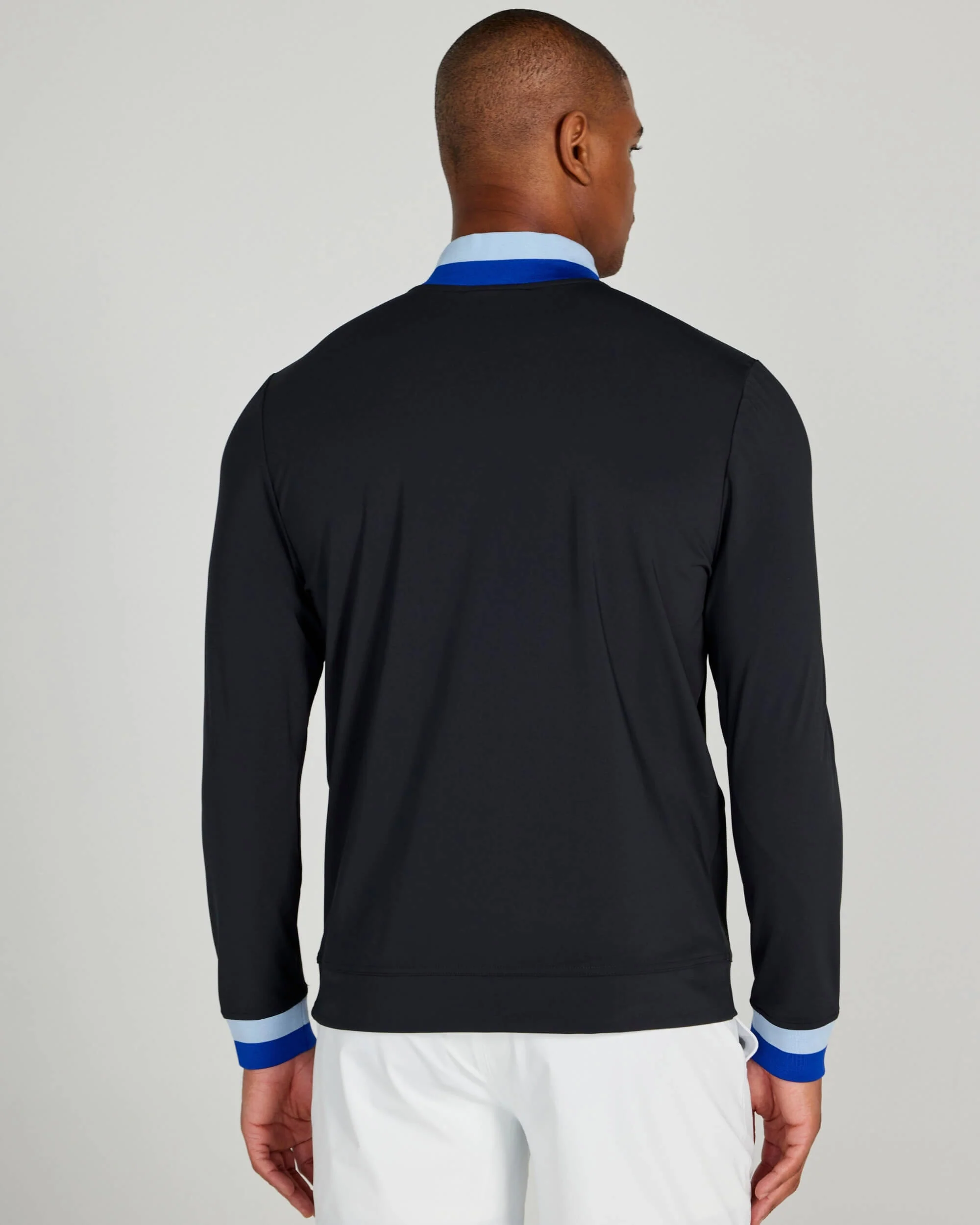 Dunham Quarter Zip in Tuxedo - Image 4