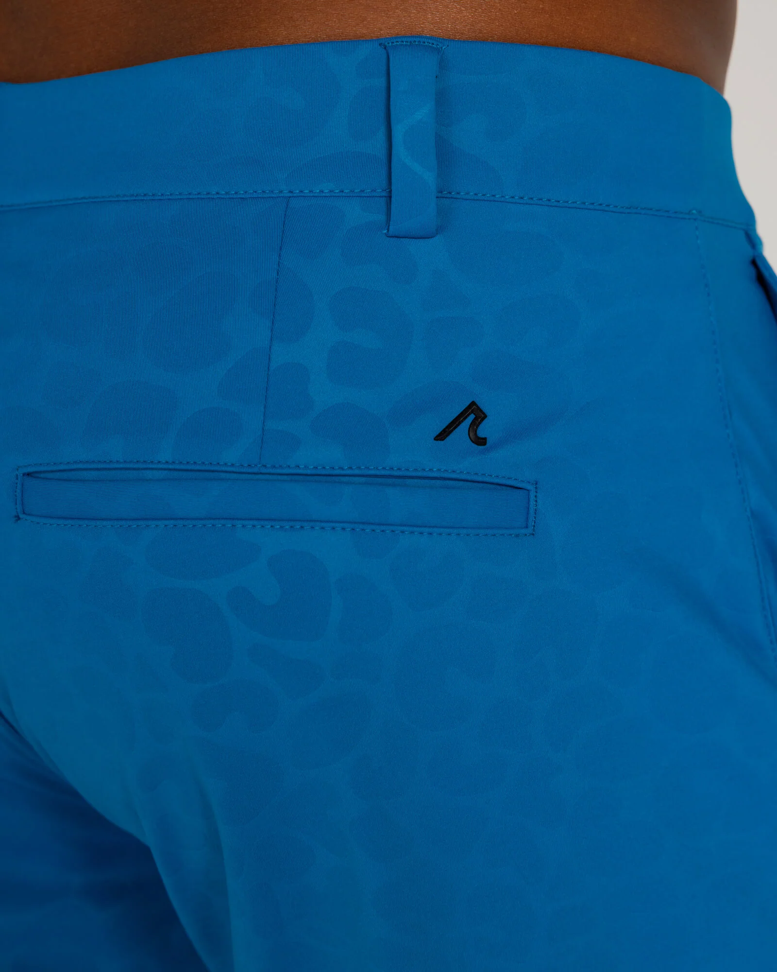 Embossed Varick Pull-On Short in Seaport - Image 3