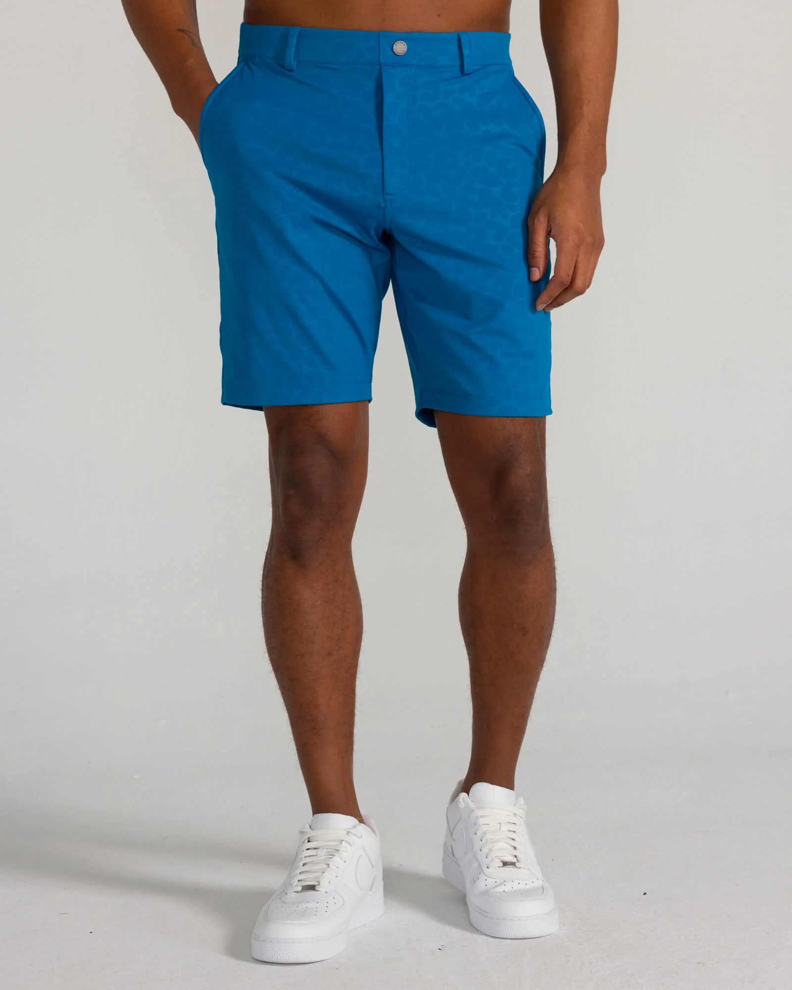 Embossed Varick Pull-On Short in Seaport - Image 5