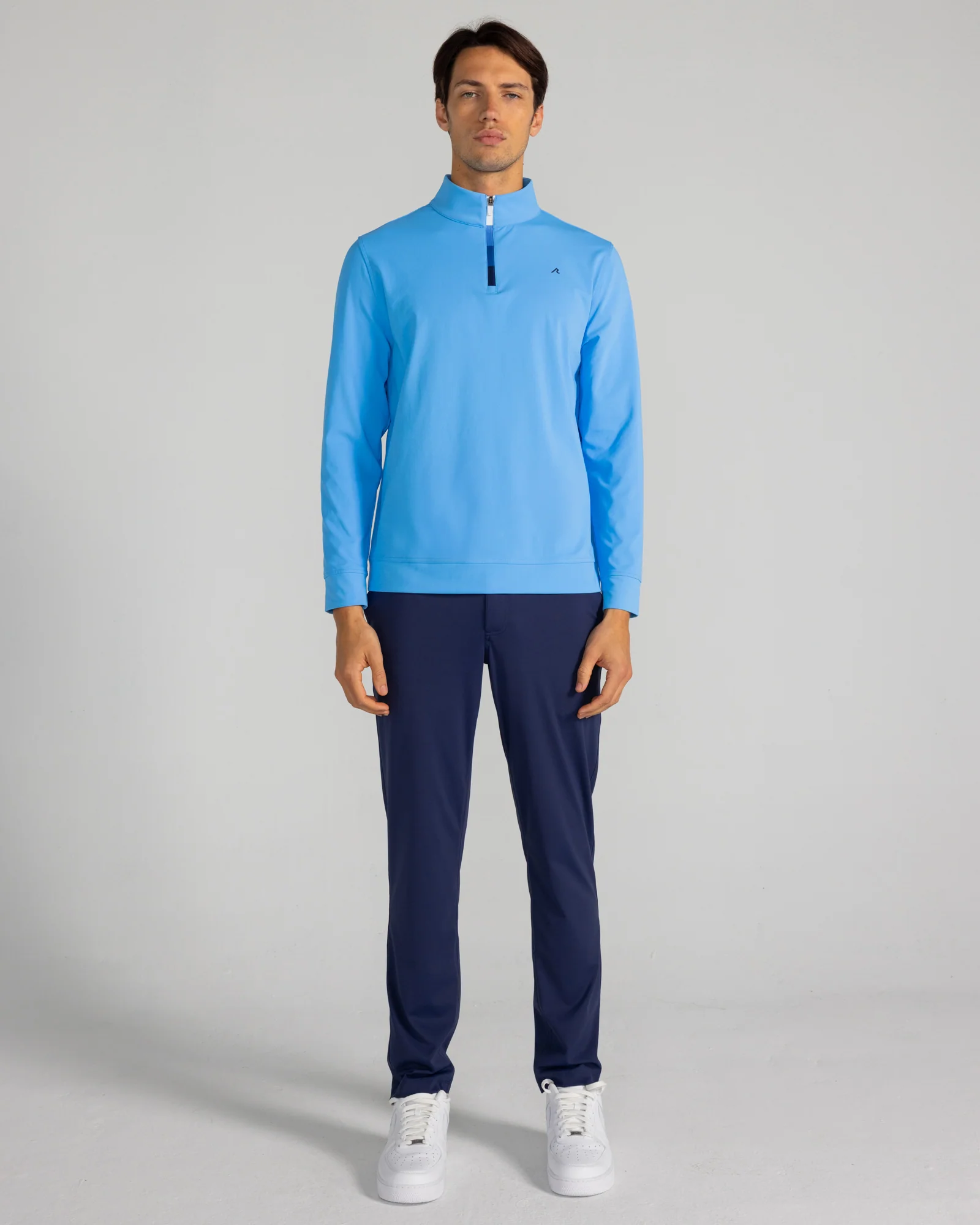 Fallon Quarter Zip in Iceberg - Image 2