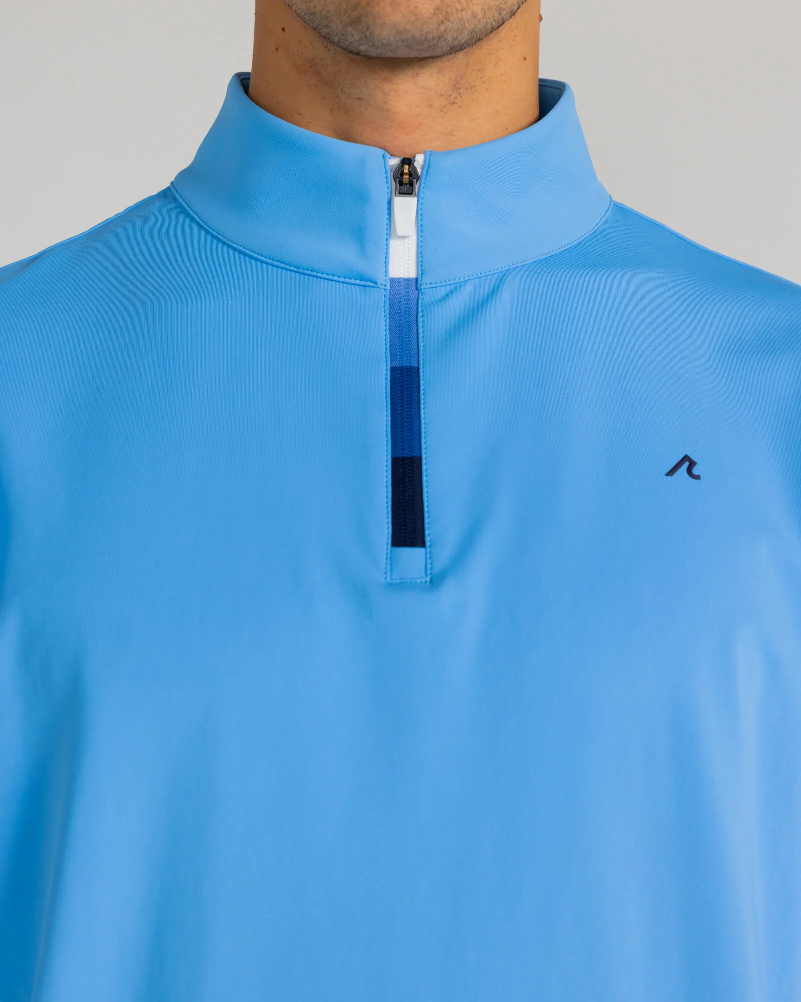 Fallon Quarter Zip in Iceberg - Image 3