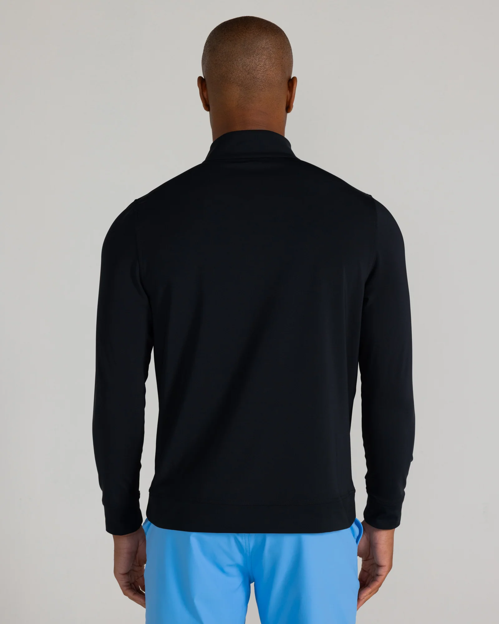 Fallon Quarter Zip in Tuxedo - Image 4