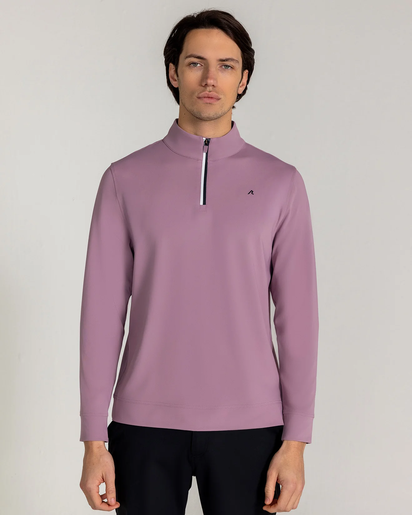 Fleet Quarter Zip in Lilac