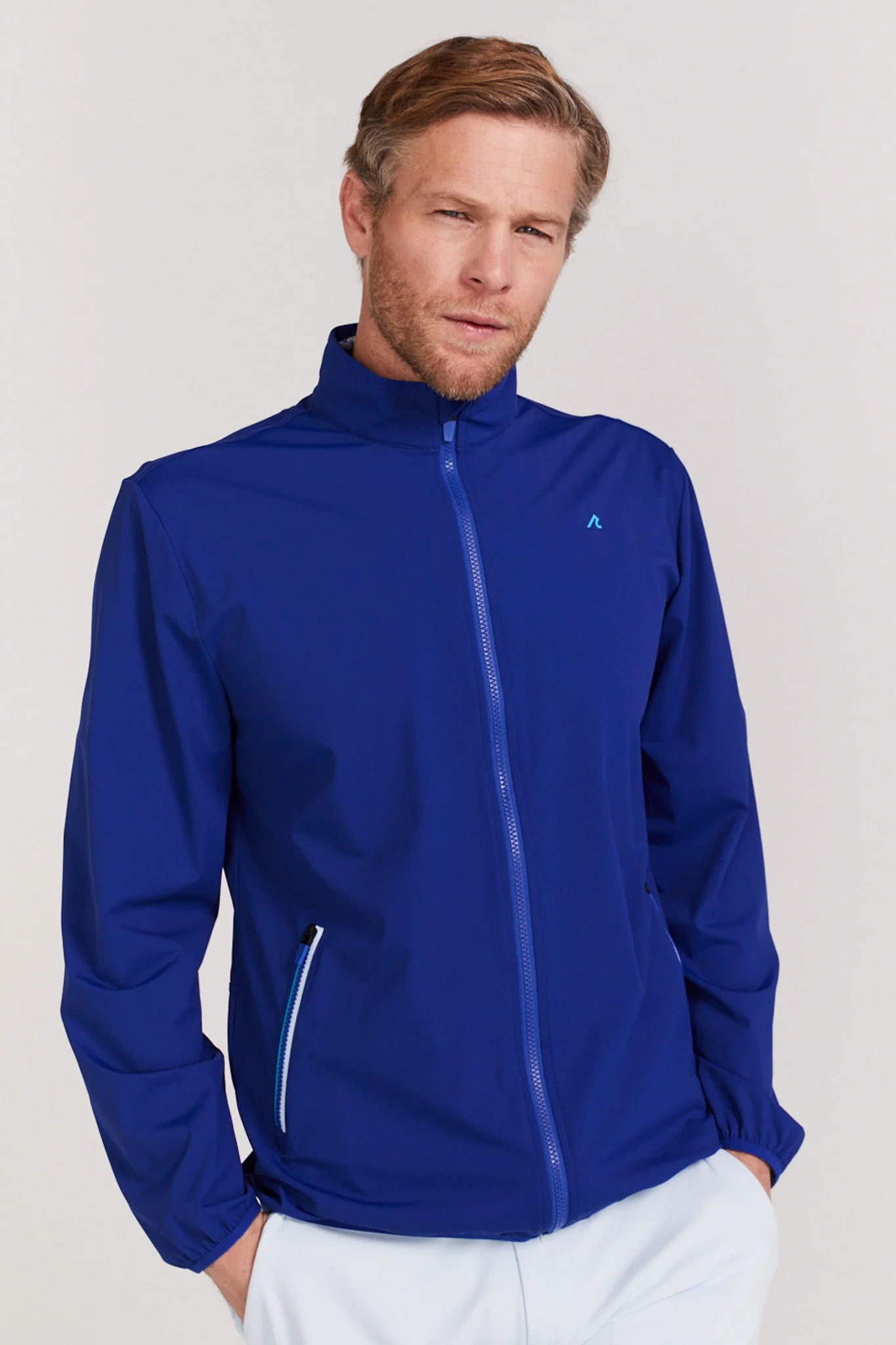 Foster Windbreaker in Mazarine Blue