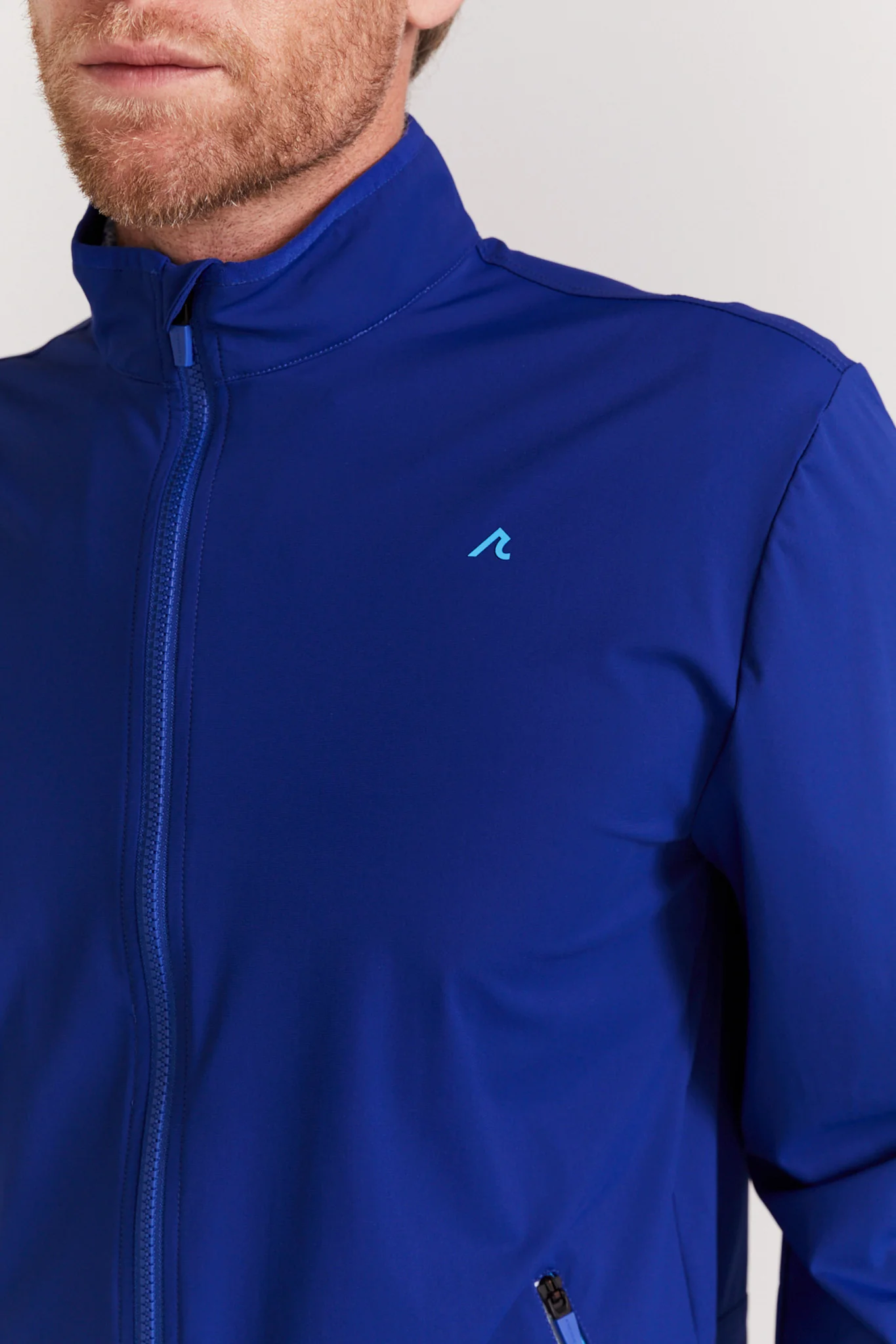 Foster Windbreaker in Mazarine Blue - Image 3
