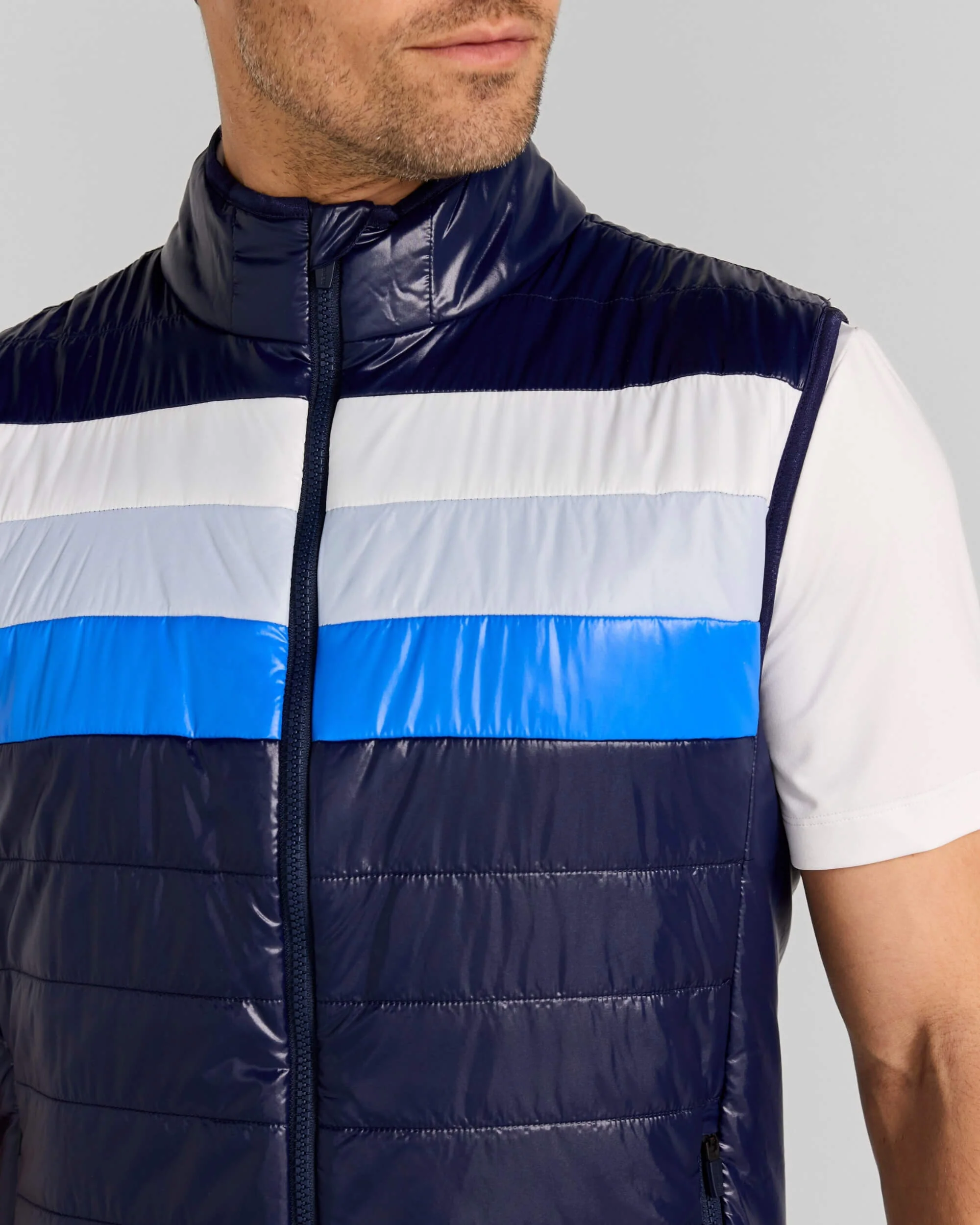 Gemier Vest in Midnight Navy - Image 3
