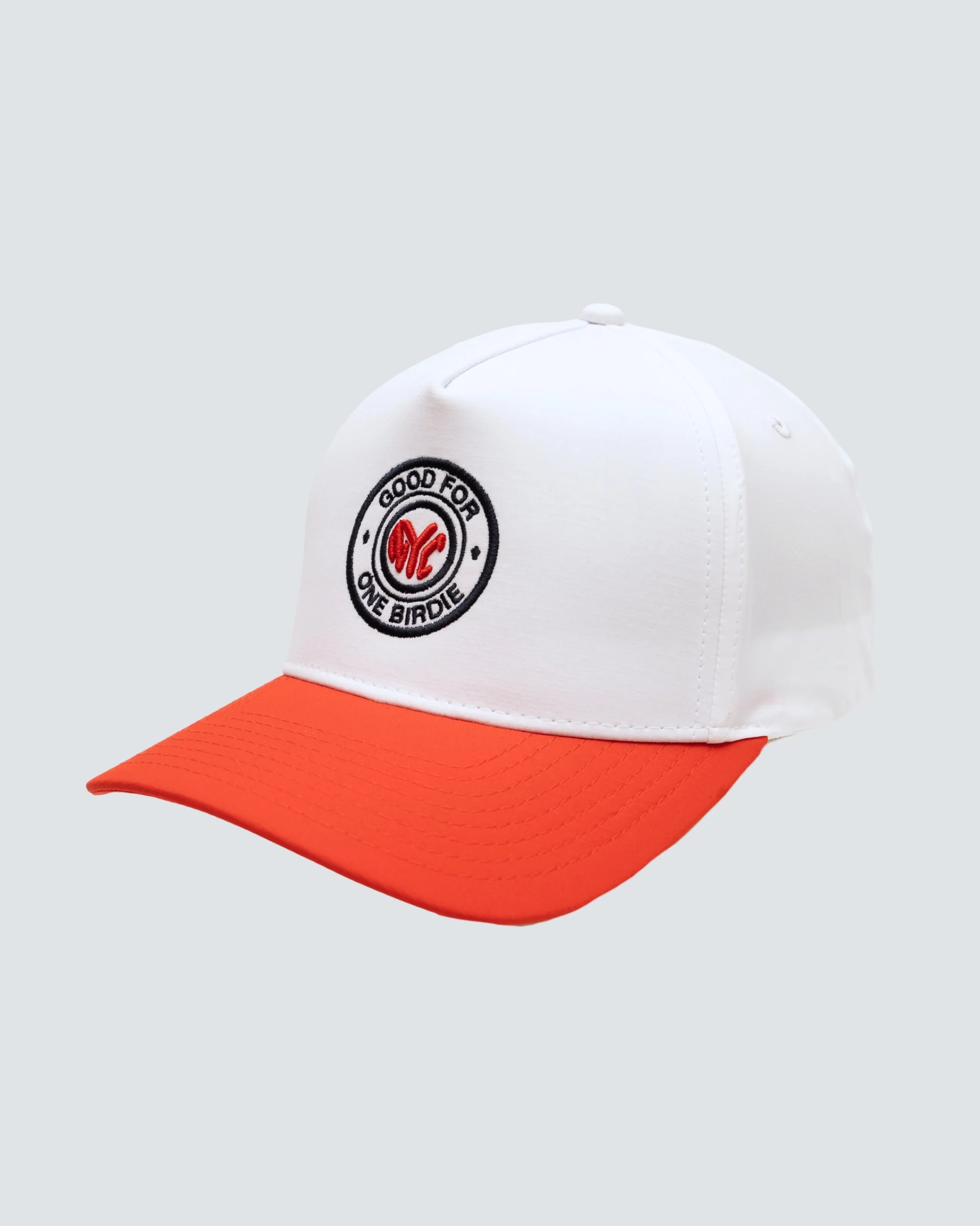 Good For One Birdie 5 Panel Hat in White