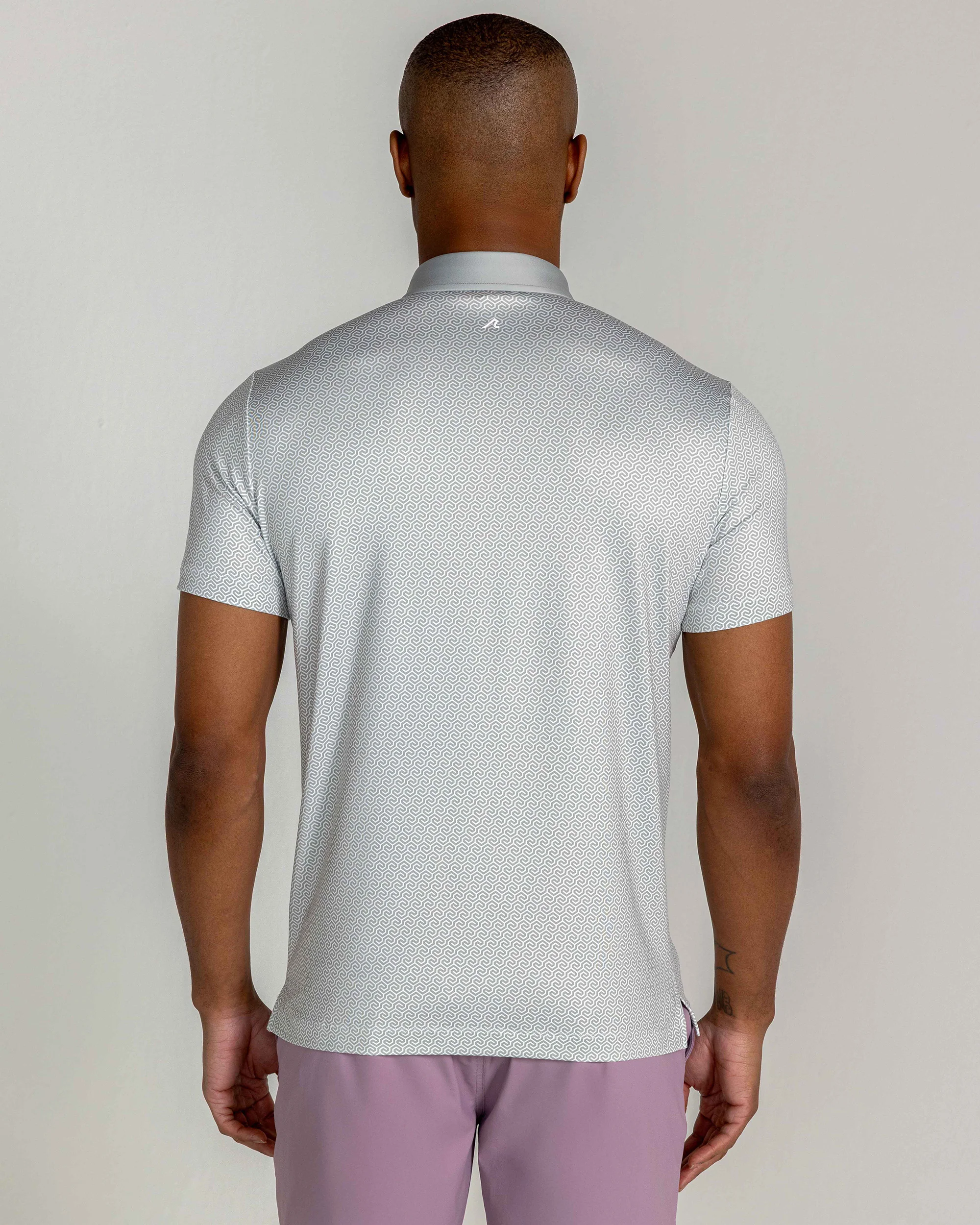 Grafton Polo in Glacier Gray - Image 4