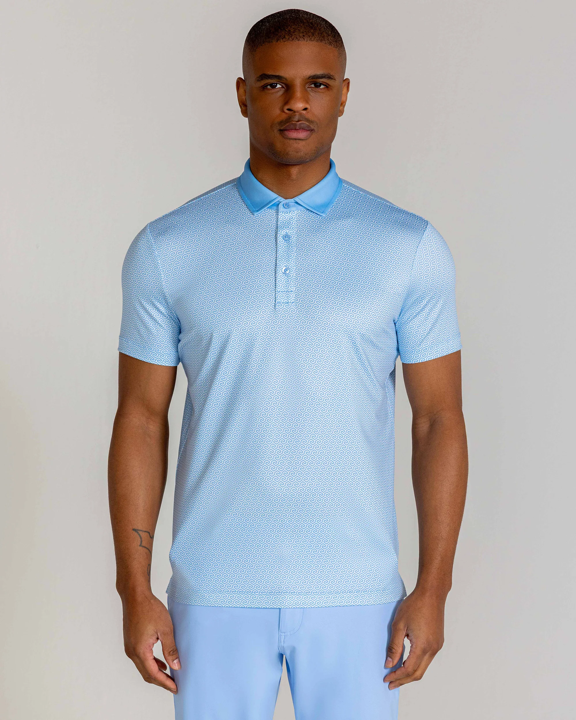 Grafton Polo in Mist