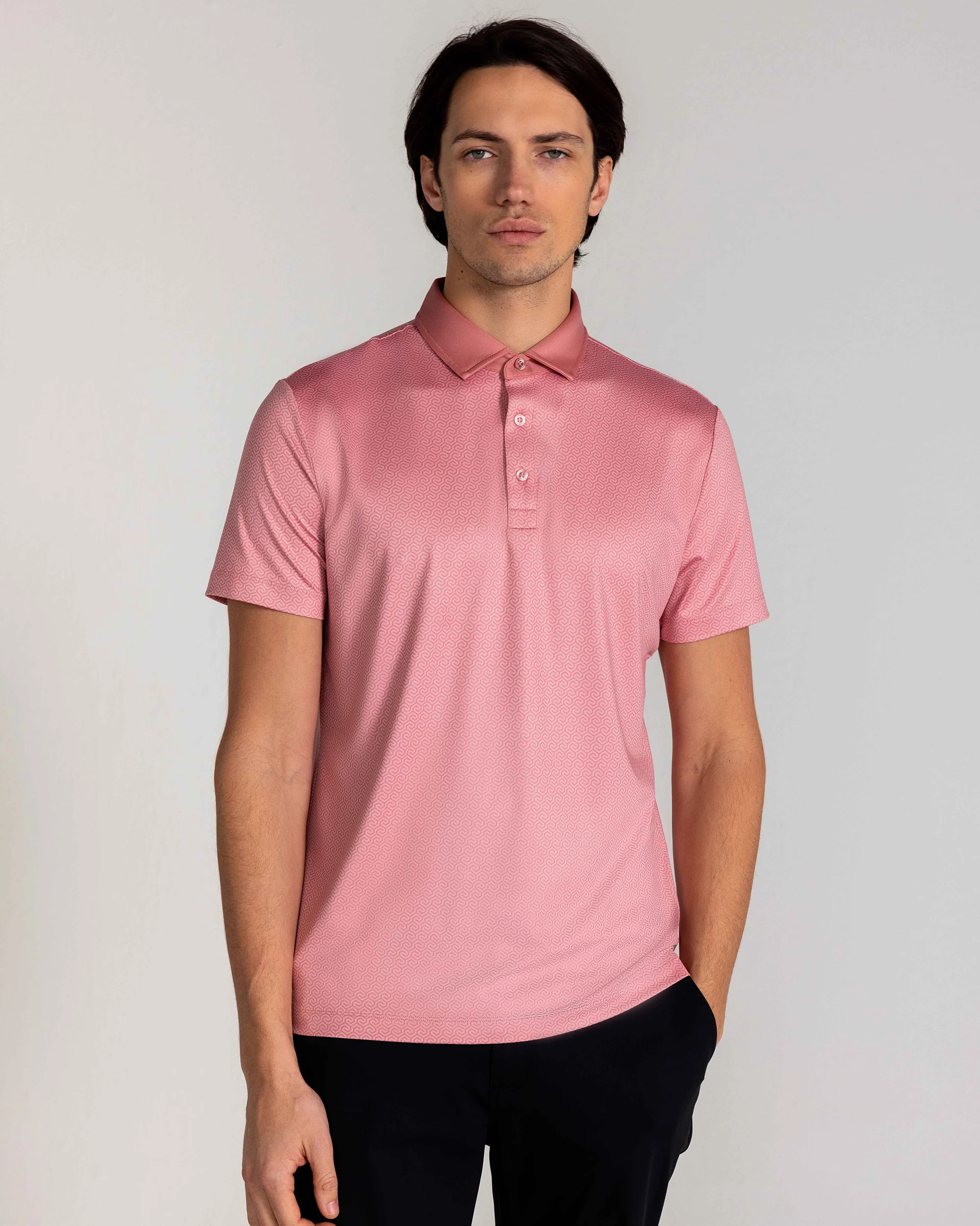 Grafton Polo in Salmon