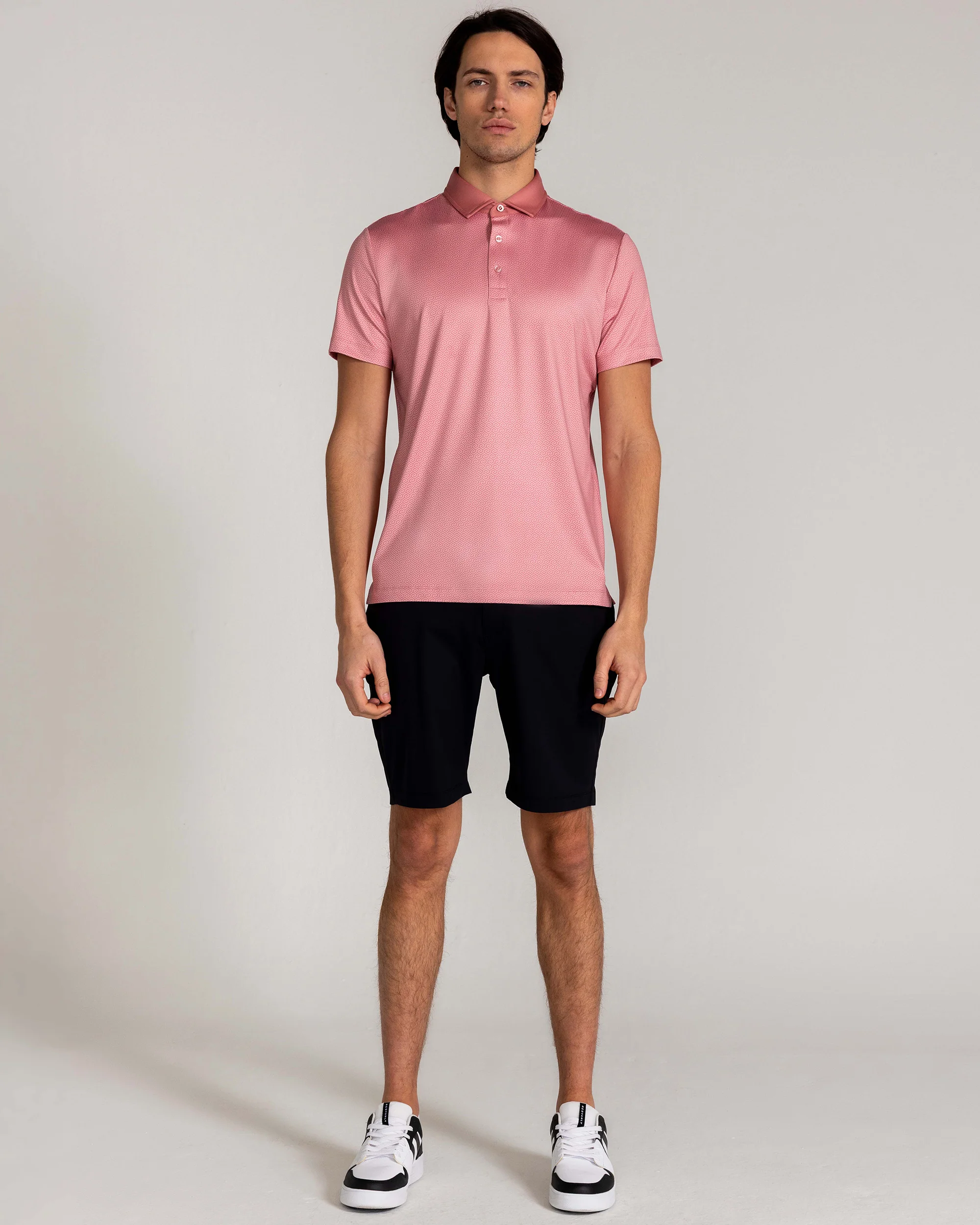 Grafton Polo in Salmon - Image 2