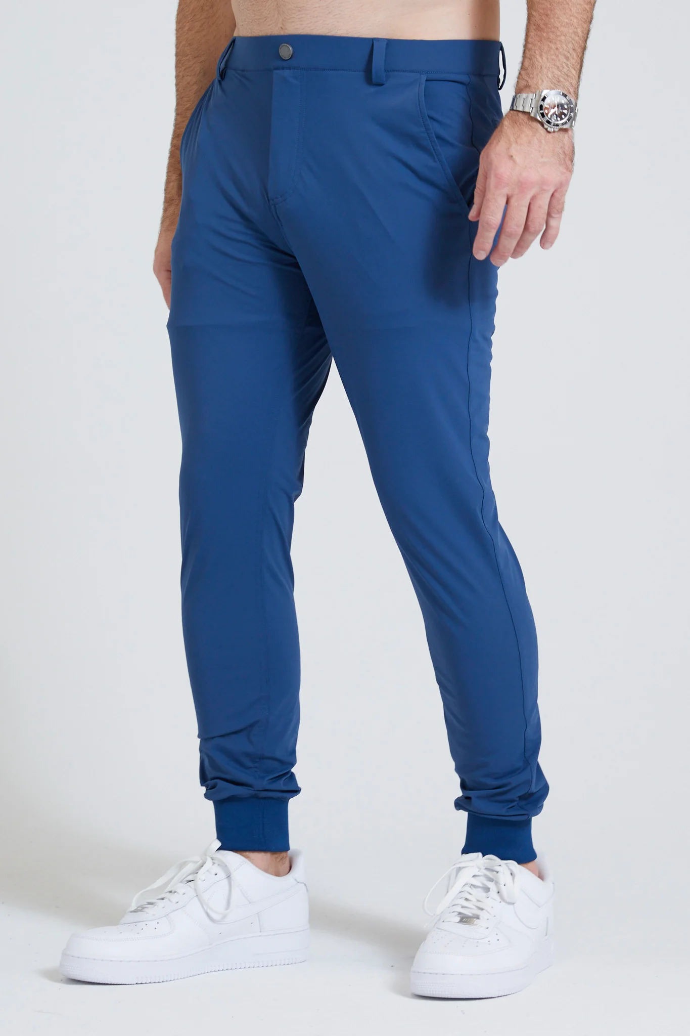 Halliday Pull-On Jogger in Indigo