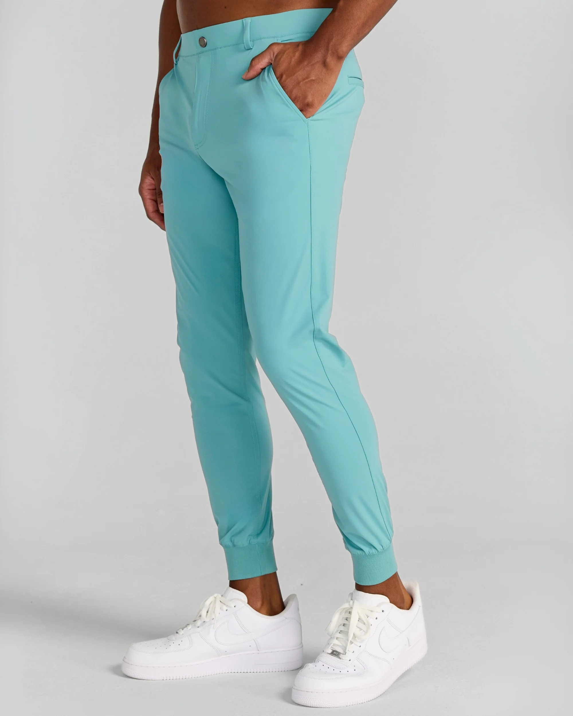 Halliday Pull-On Jogger in Rainforest - Image 3
